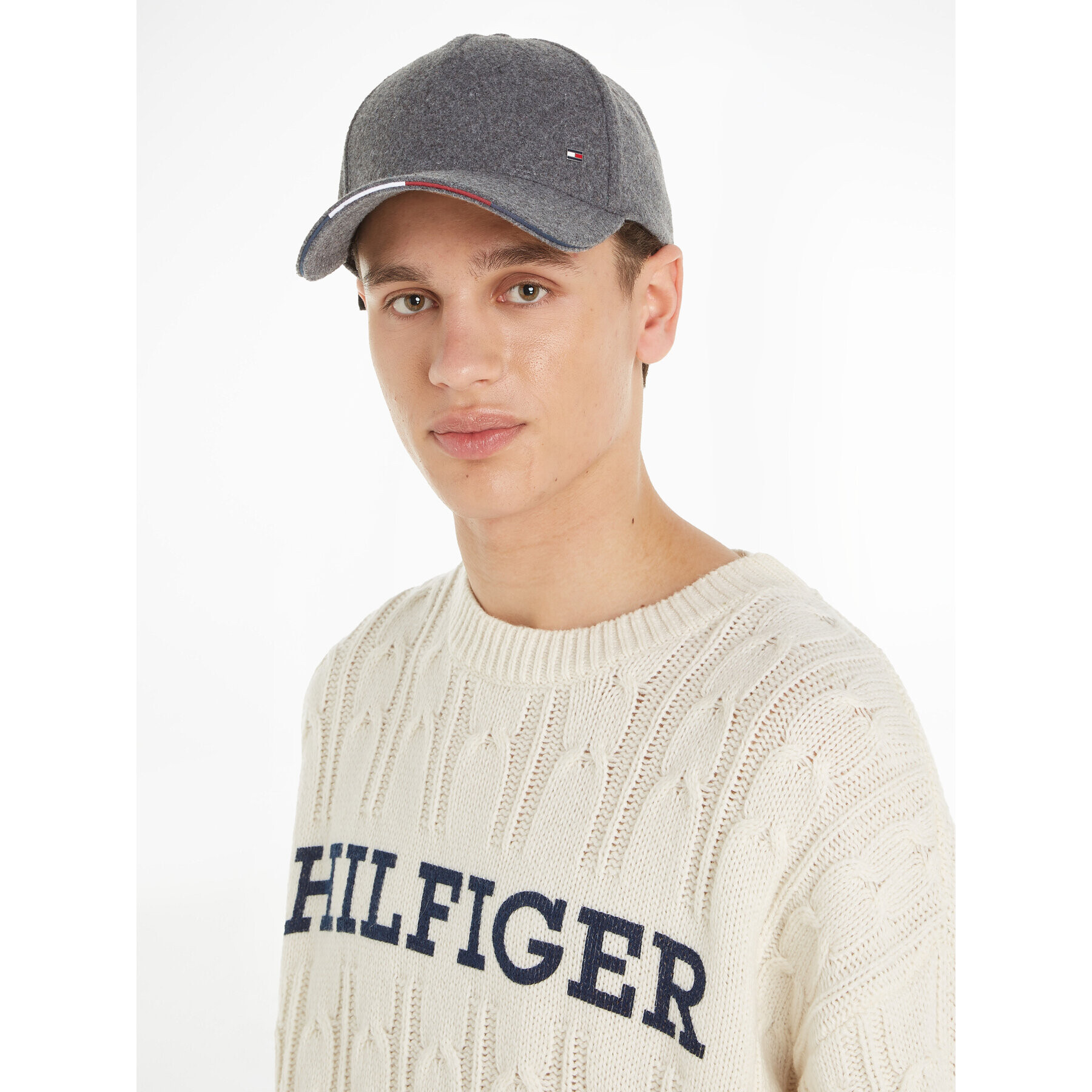 Tommy Hilfiger Șapcă Elevated Corporate Cap AM0AM11485 Gri - Pled.ro