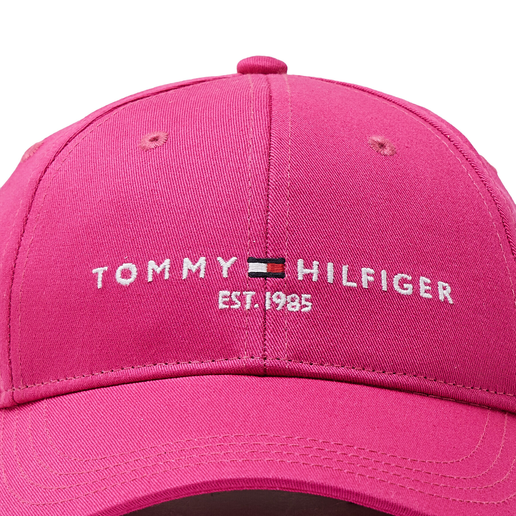 Tommy Hilfiger Șapcă Established AU0AU01529 Roz - Pled.ro