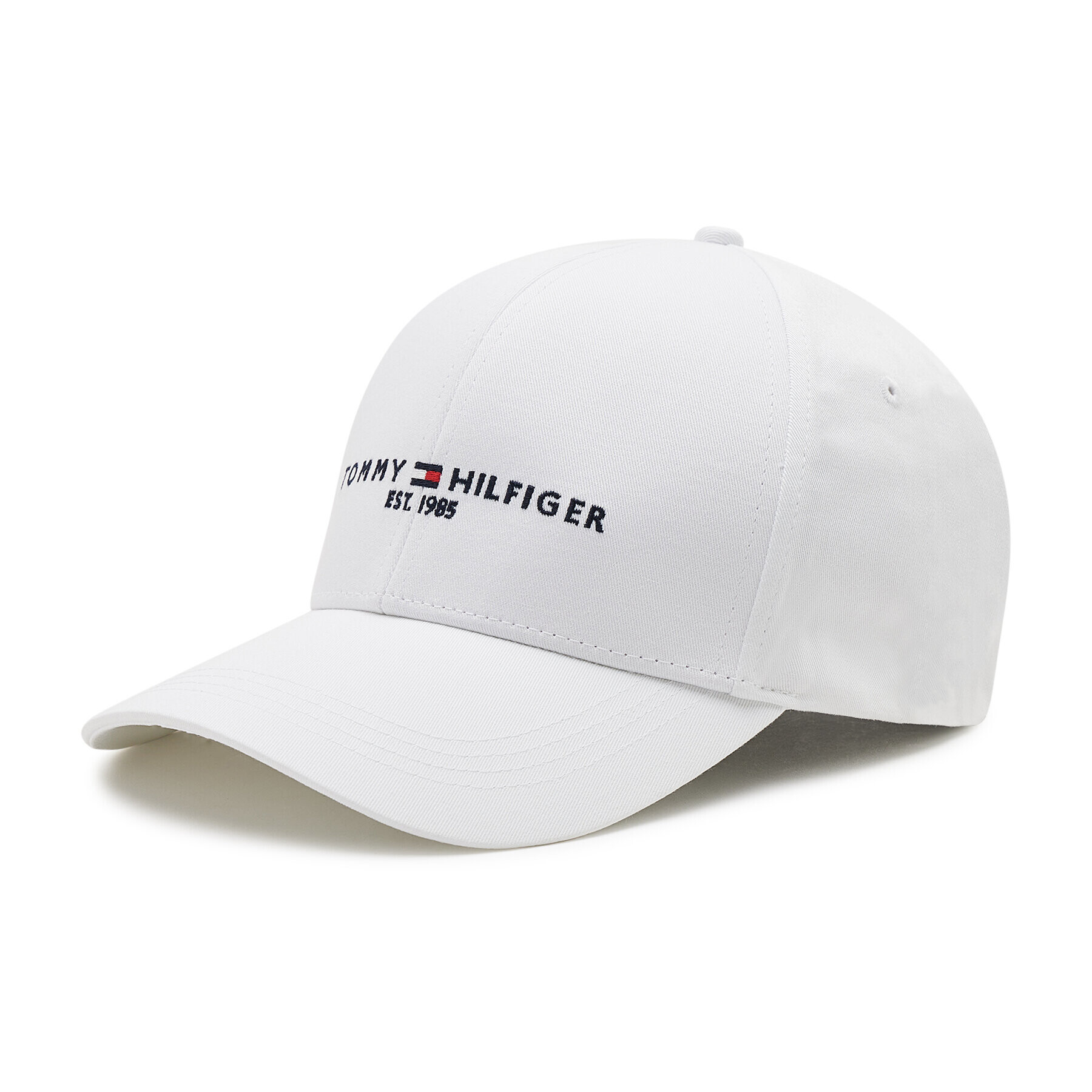 Tommy Hilfiger Șapcă Th Established Cap AM0AM07352 Alb - Pled.ro