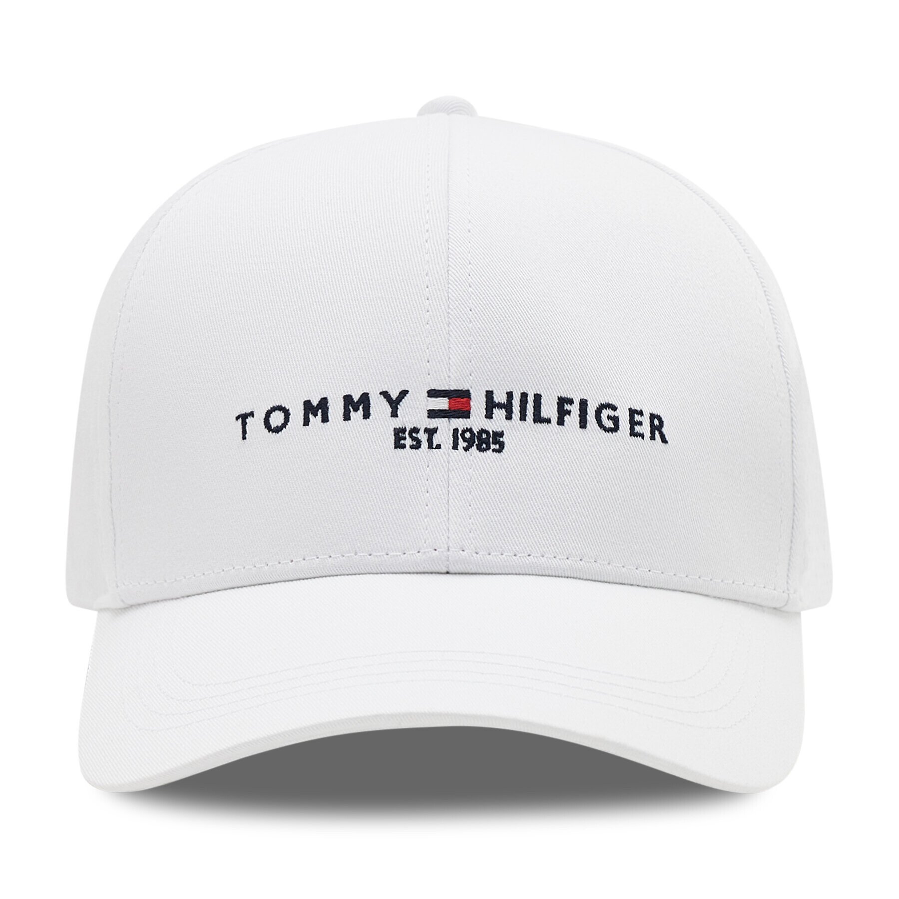 Tommy Hilfiger Șapcă Th Established Cap AM0AM07352 Alb - Pled.ro