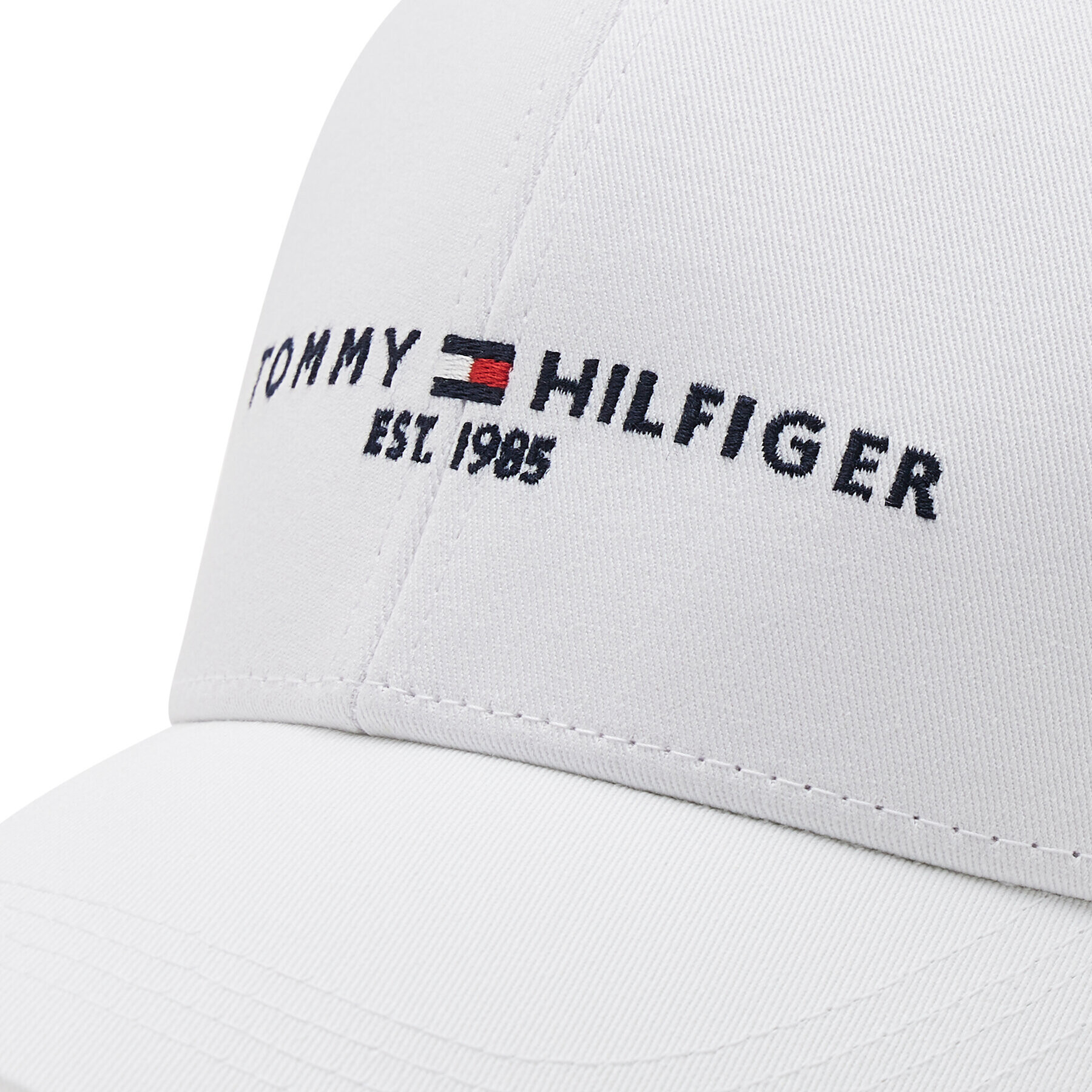 Tommy Hilfiger Șapcă Th Established Cap AM0AM07352 Alb - Pled.ro