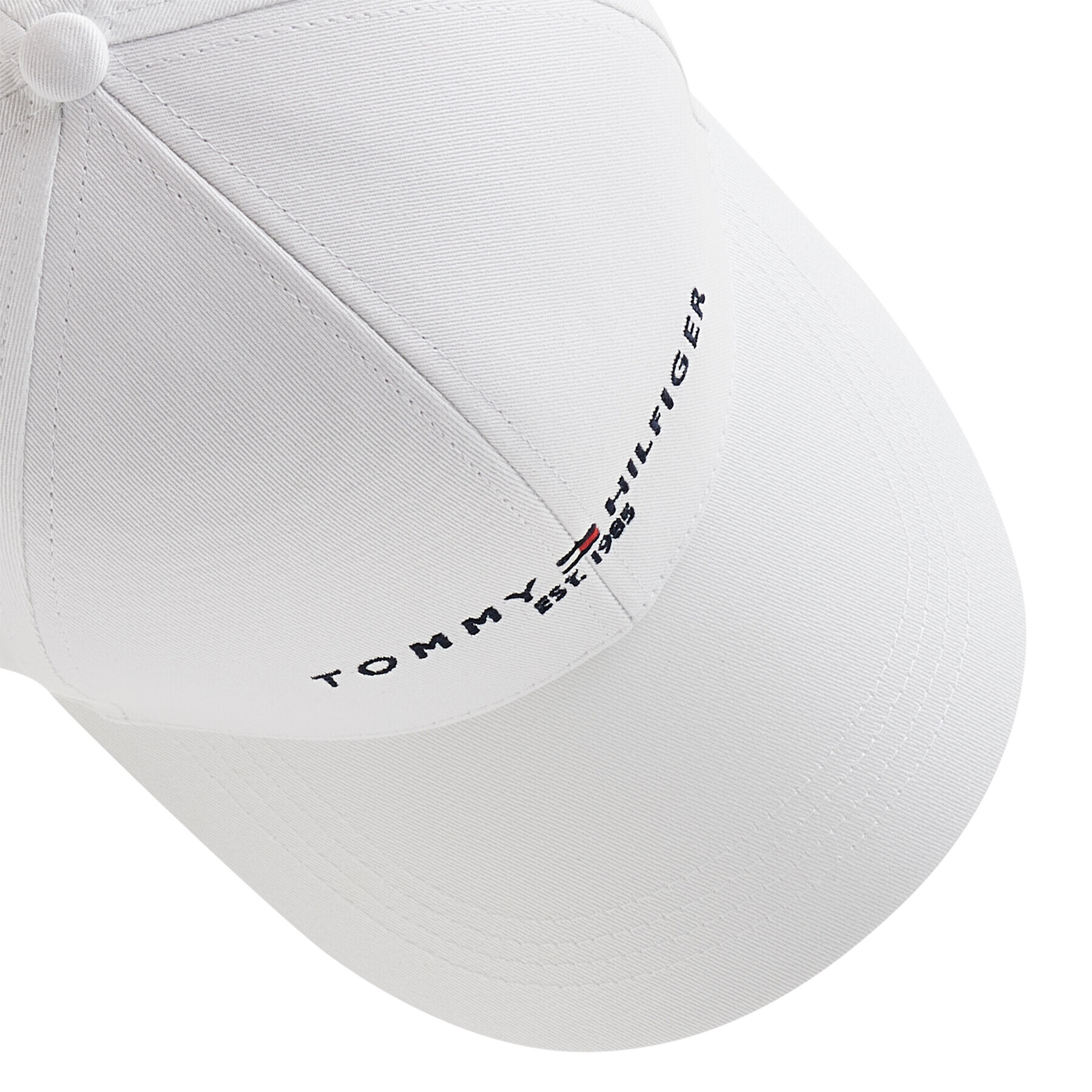 Tommy Hilfiger Șapcă Th Established Cap AM0AM07352 Alb - Pled.ro