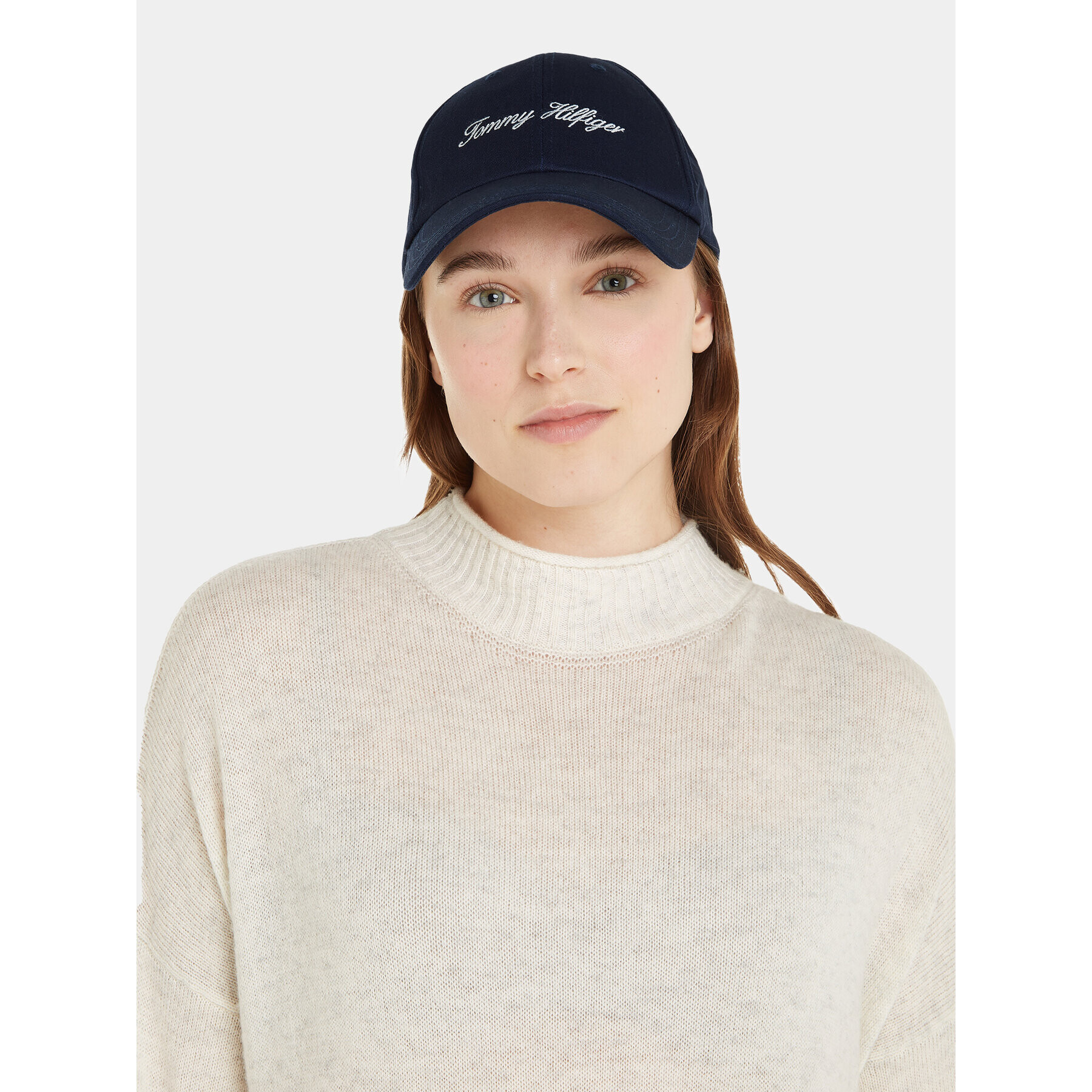 Tommy Hilfiger Șapcă Tommy Twist Cap AW0AW15324 Bleumarin - Pled.ro