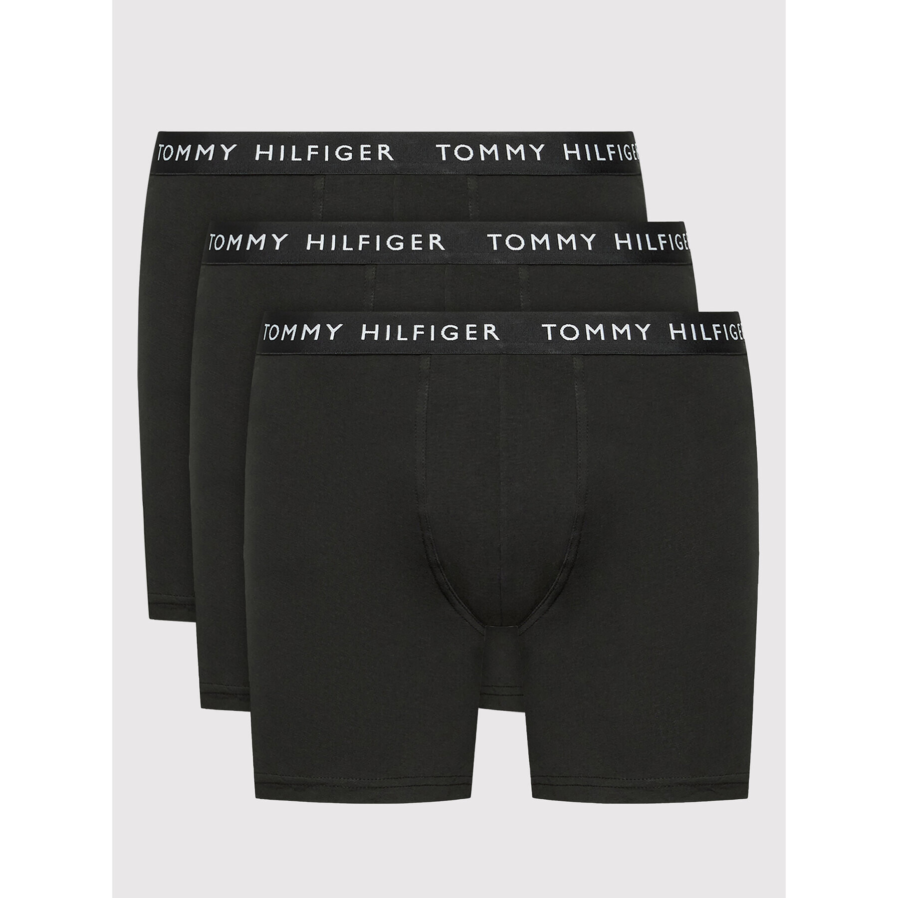 Tommy Hilfiger Set 3 perechi de boxeri 3p Boxer Brief UM0UM02204 Negru - Pled.ro