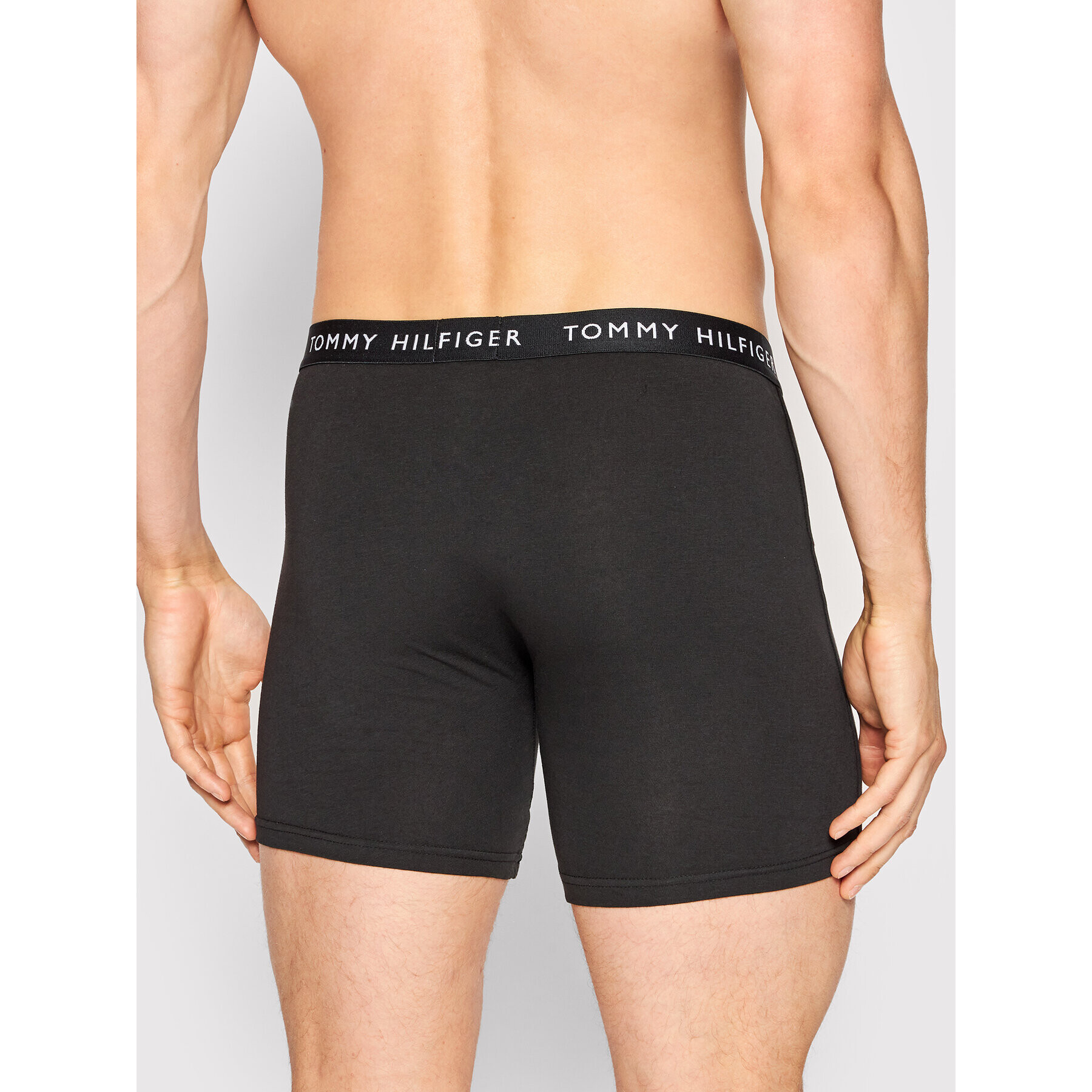 Tommy Hilfiger Set 3 perechi de boxeri 3p Boxer Brief UM0UM02204 Negru - Pled.ro