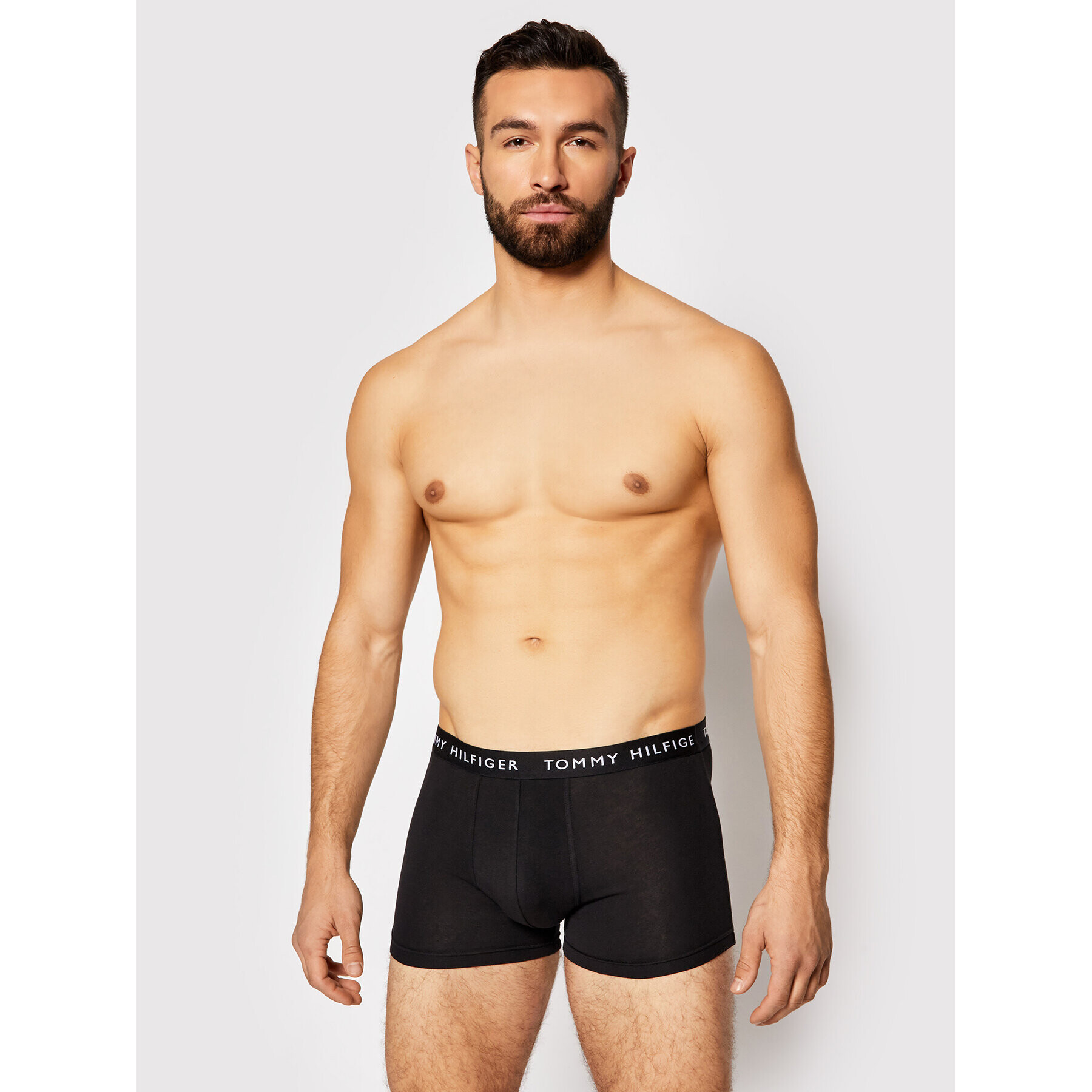 Tommy Hilfiger Set 3 perechi de boxeri 3p UM0UM02203 Negru - Pled.ro