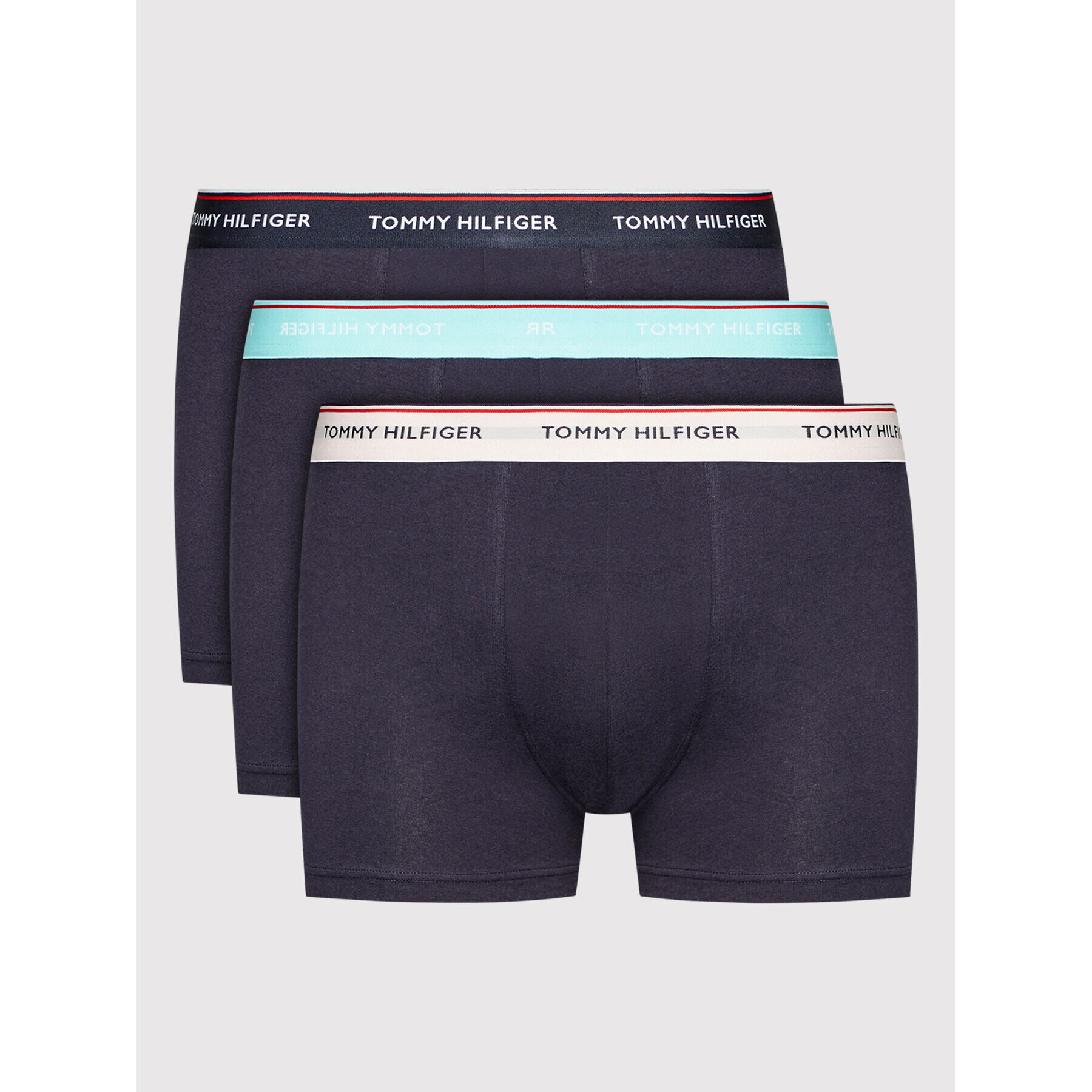 Tommy Hilfiger Set 3 perechi de boxeri UM0UM01642 Bleumarin - Pled.ro