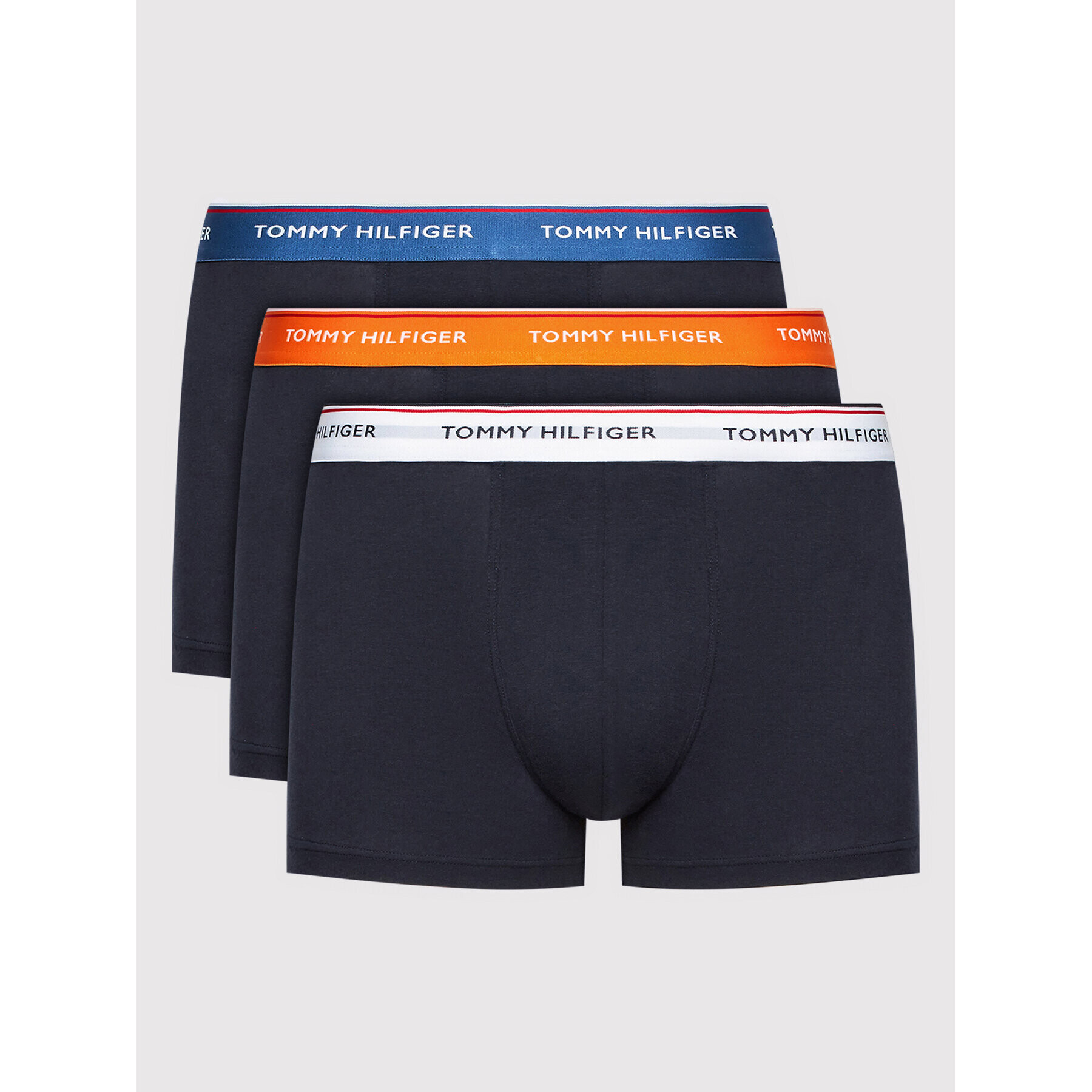 Tommy Hilfiger Set 3 perechi de boxeri UM0UM01642 Bleumarin - Pled.ro