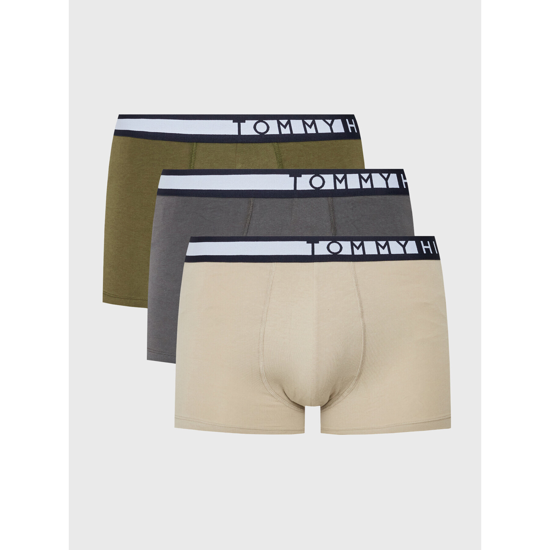 Tommy Hilfiger Set 3 perechi de boxeri UM0UM02202 Colorat - Pled.ro