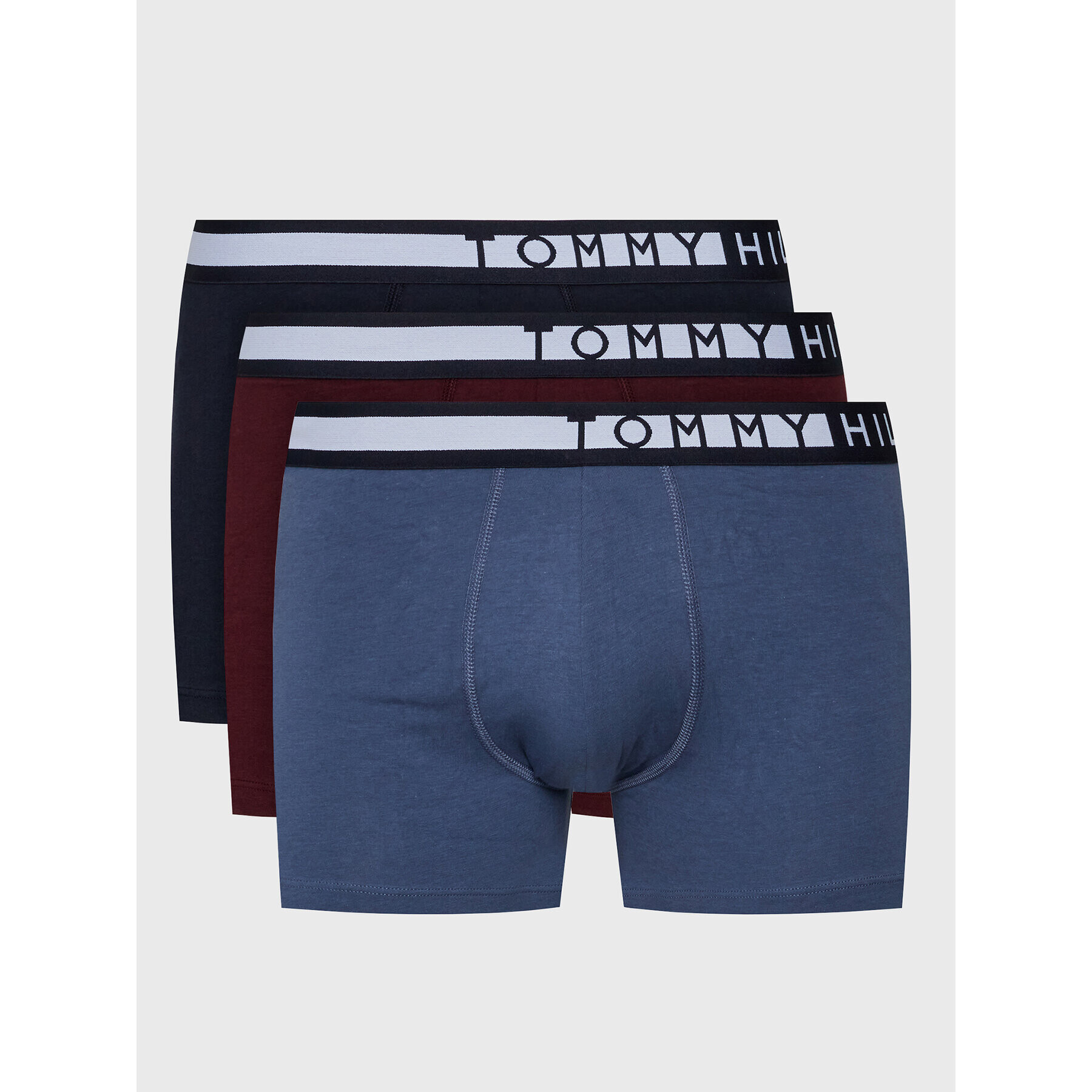 Tommy Hilfiger Set 3 perechi de boxeri UM0UM02202 Colorat - Pled.ro