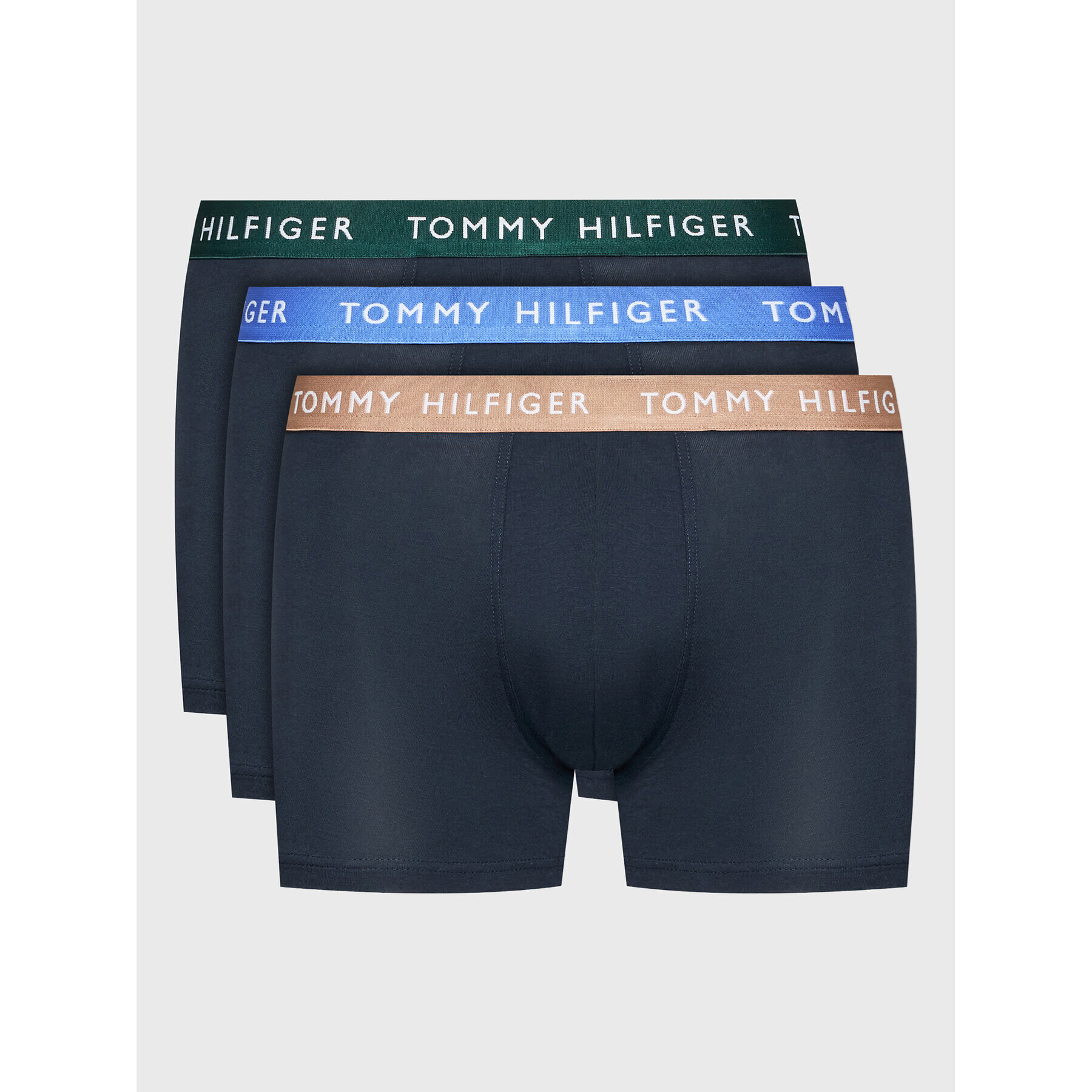 Tommy Hilfiger Set 3 perechi de boxeri UM0UM02324 Bleumarin - Pled.ro