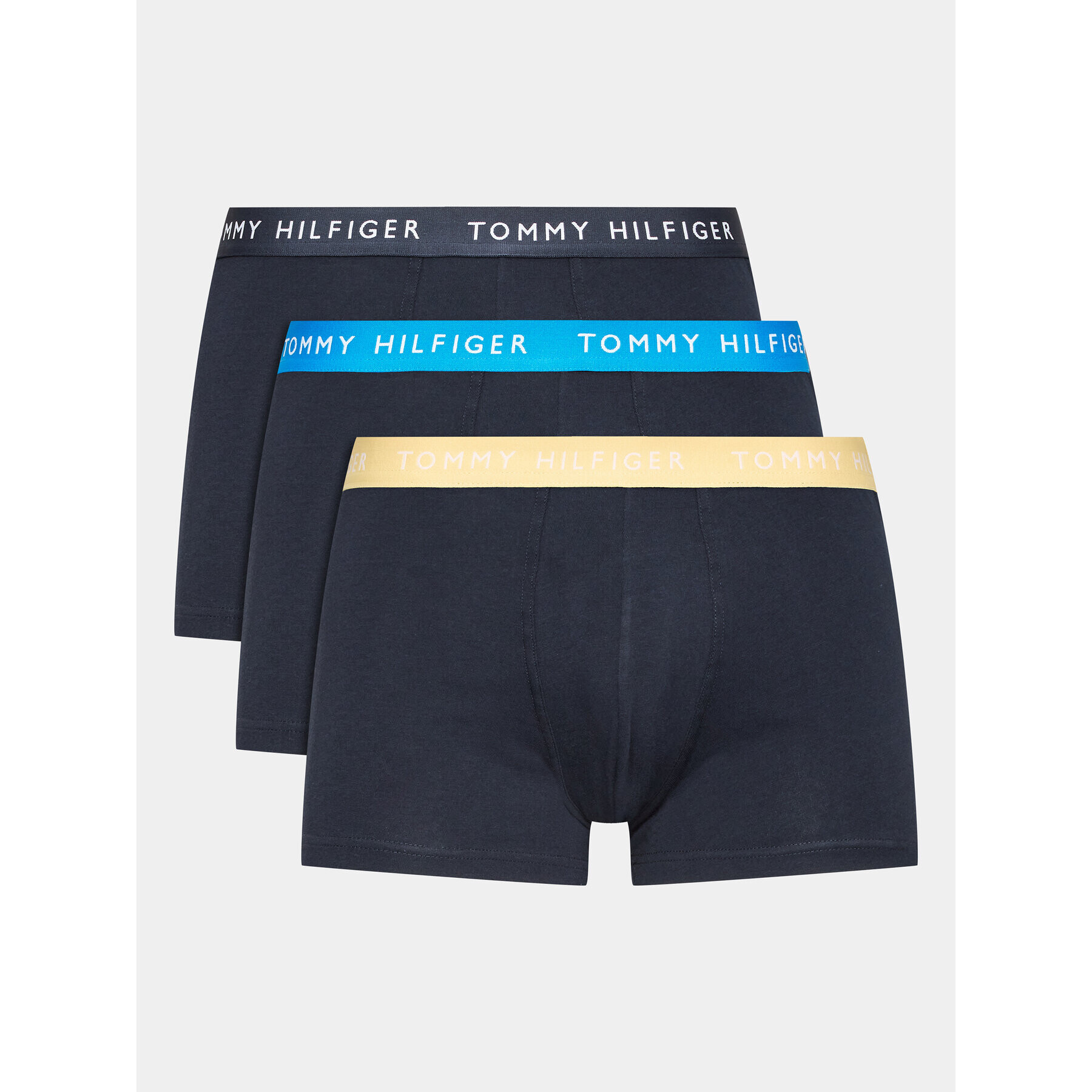 Tommy Hilfiger Set 3 perechi de boxeri UM0UM02324 Bleumarin - Pled.ro