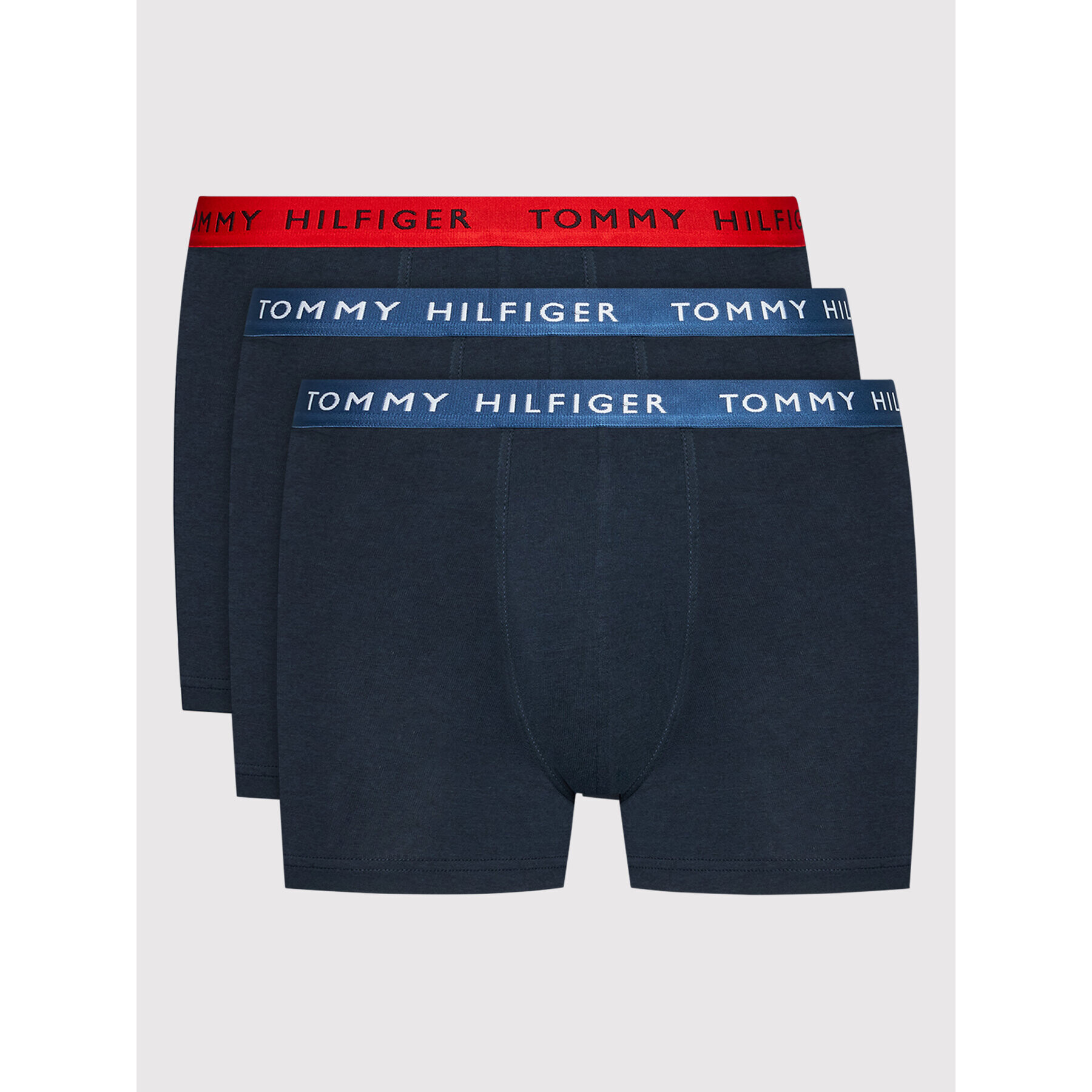 Tommy Hilfiger Set 3 perechi de boxeri UM0UM02324 Bleumarin - Pled.ro