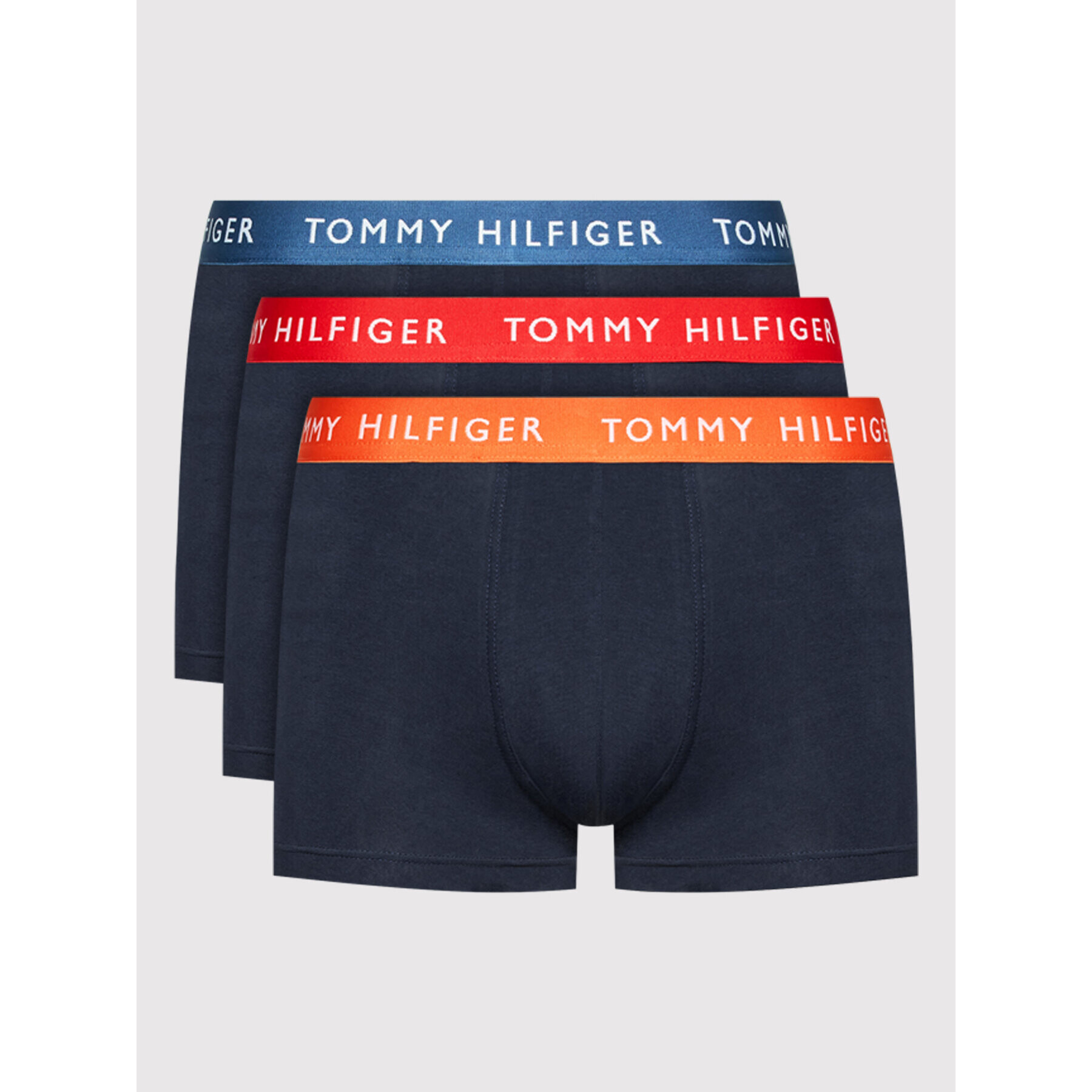 Tommy Hilfiger Set 3 perechi de boxeri UM0UM02324 Bleumarin - Pled.ro