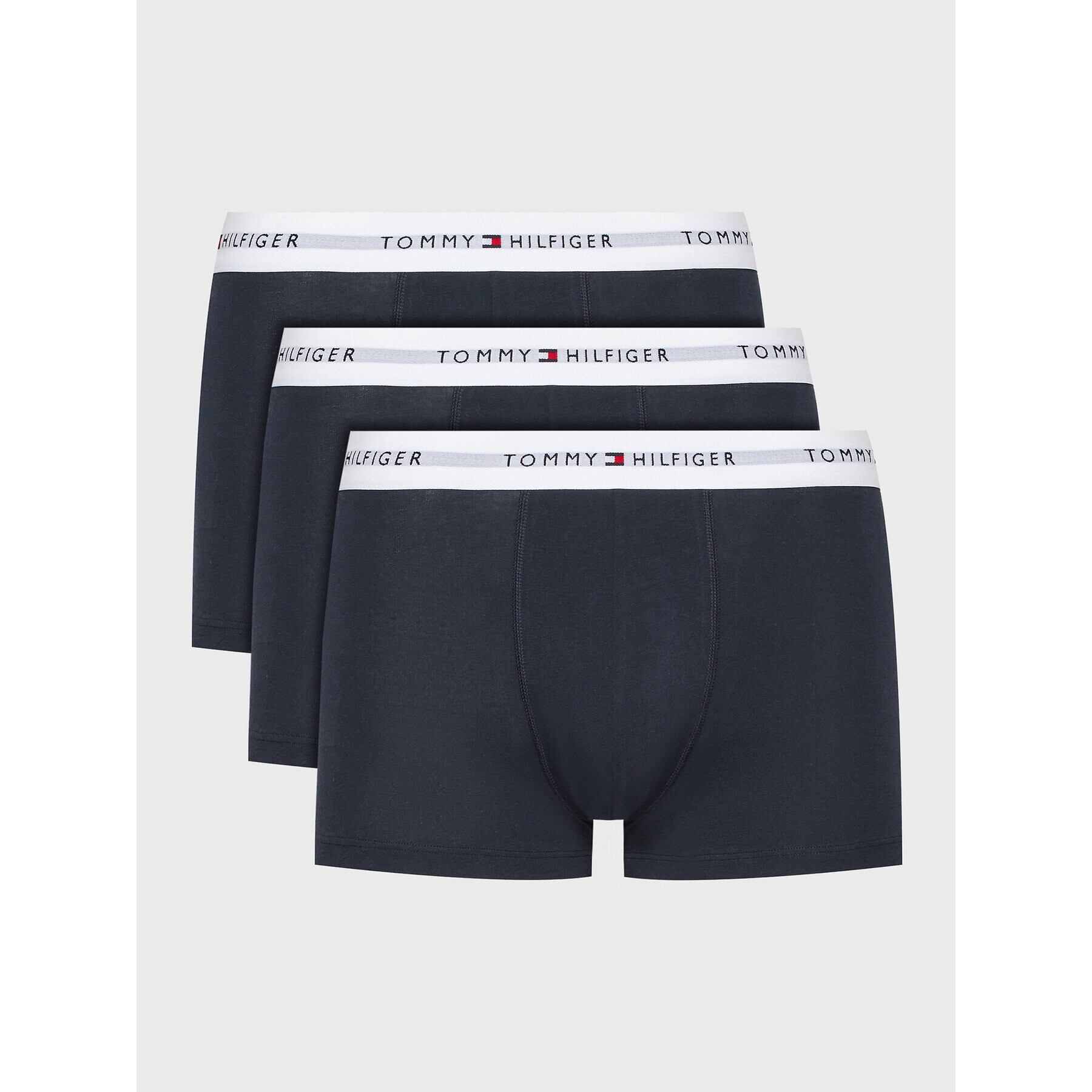 Tommy Hilfiger Set 3 perechi de boxeri UM0UM02761 Bleumarin - Pled.ro