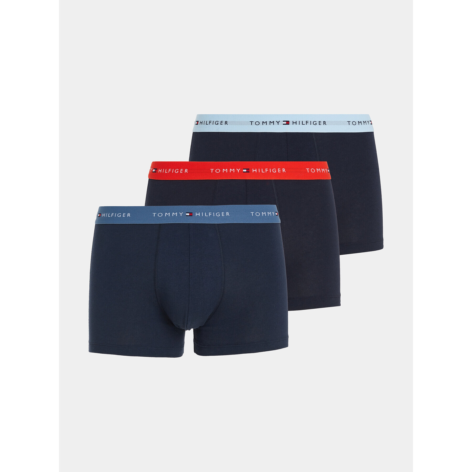 Tommy Hilfiger Set 3 perechi de boxeri UM0UM02763 Bleumarin - Pled.ro