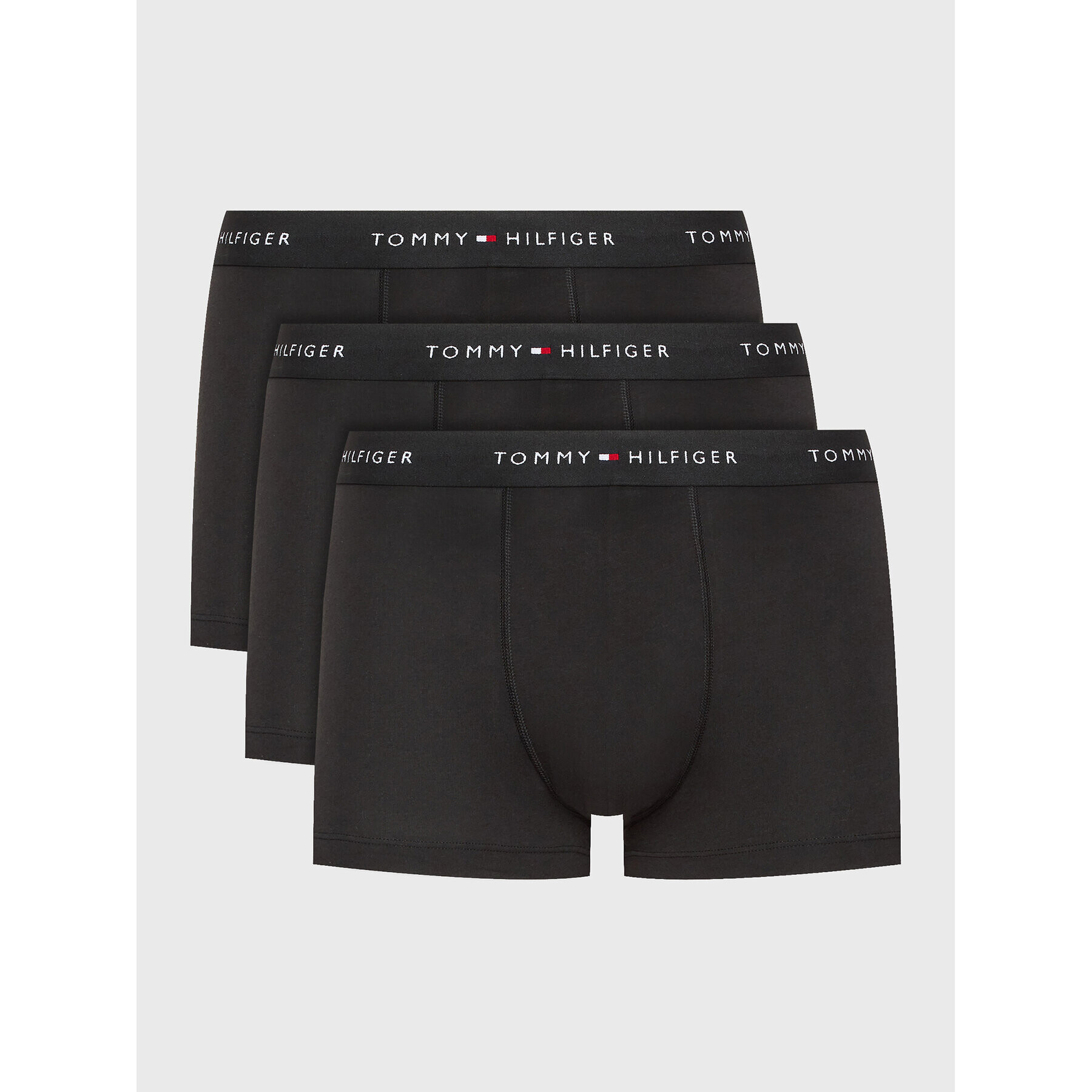 Tommy Hilfiger Set 3 perechi de boxeri UM0UM02763 Negru - Pled.ro