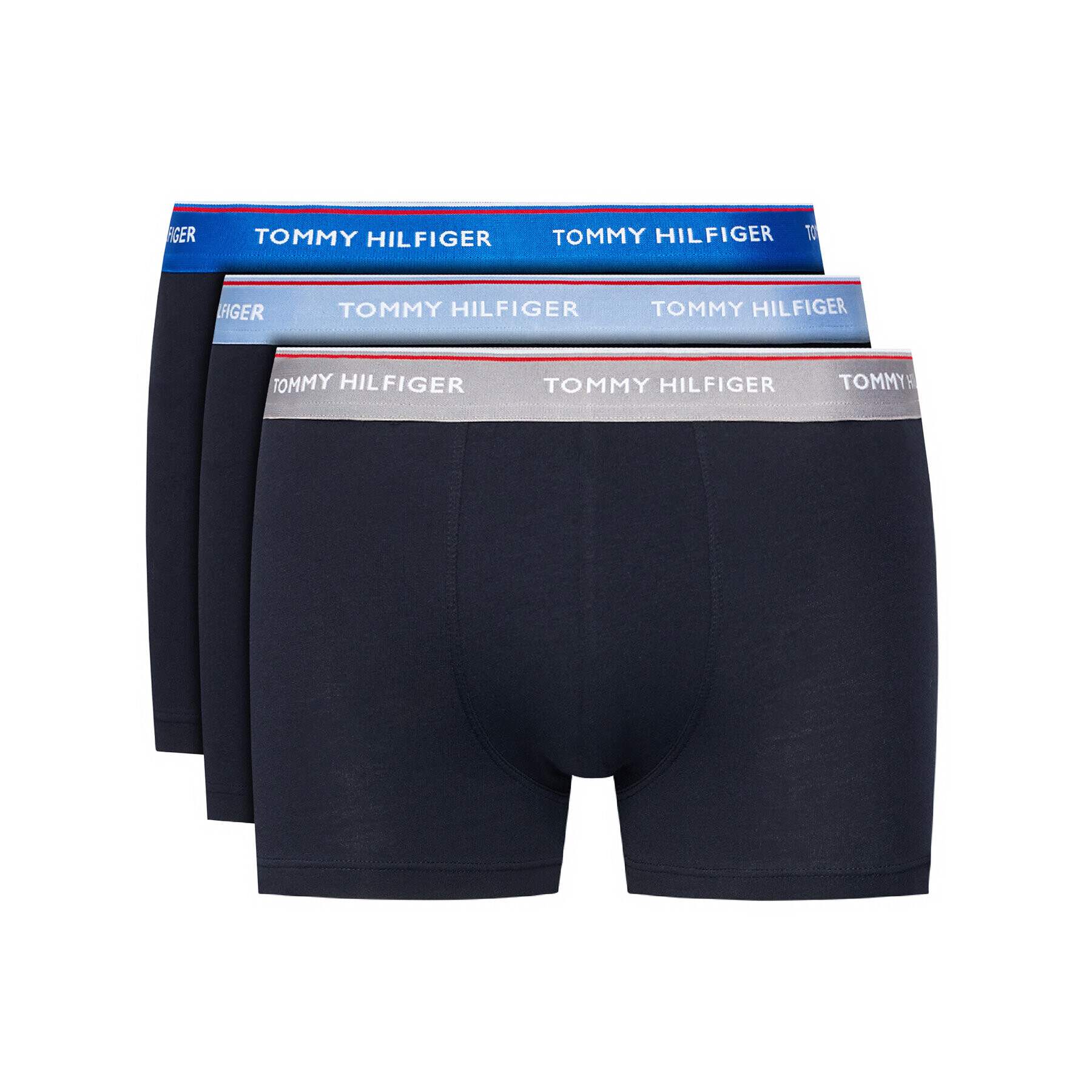 Tommy Hilfiger Set 3 perechi de boxeri Wb Trunk UM0UM01642 Bleumarin - Pled.ro