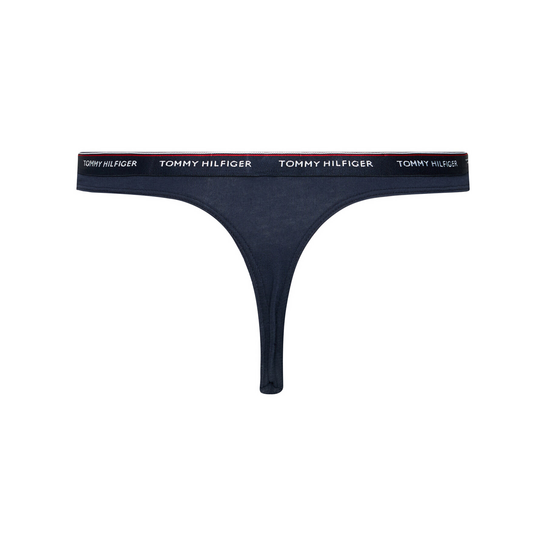 Tommy Hilfiger Set 3 perechi de chiloți tanga UW0UW00048 Bleumarin - Pled.ro