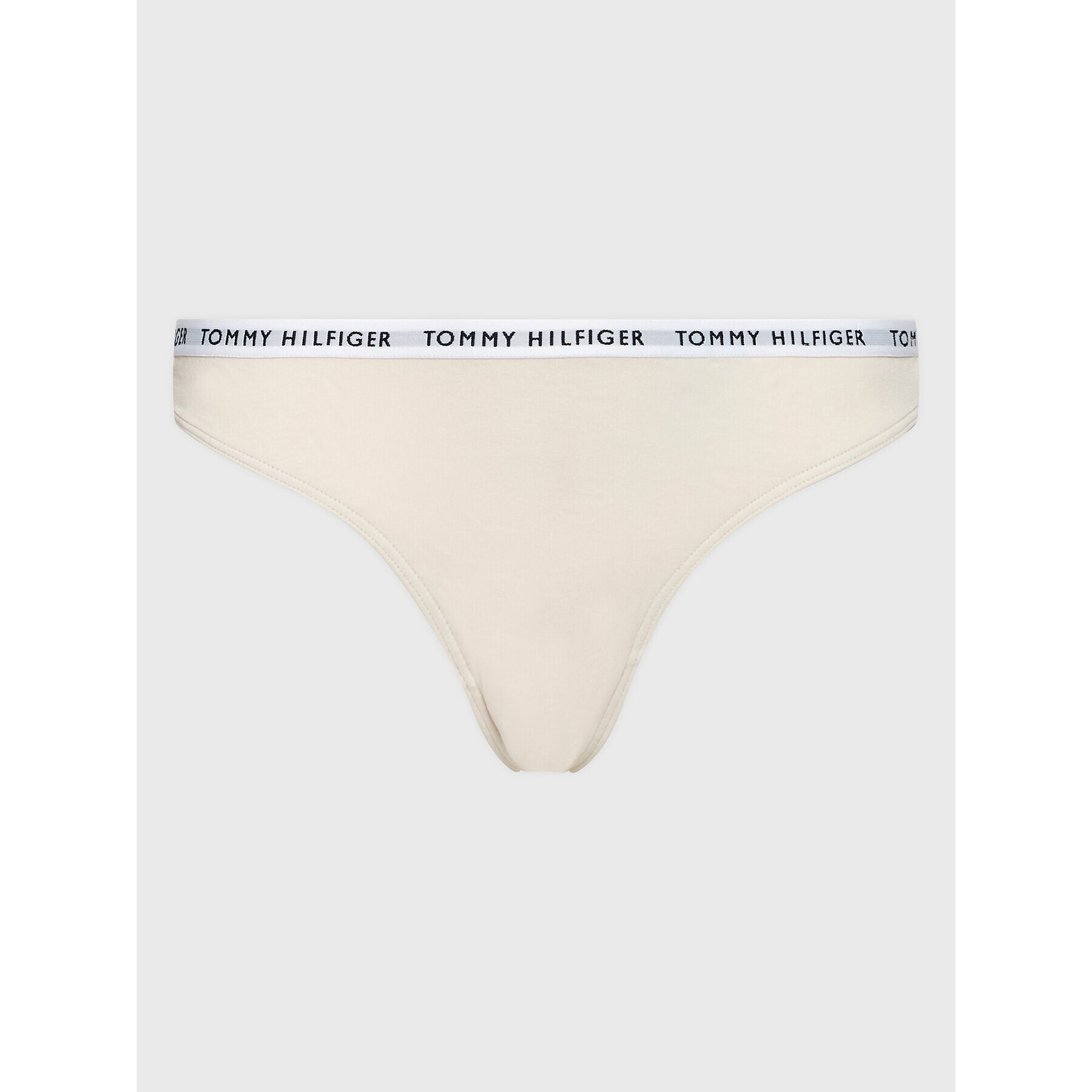 Tommy Hilfiger Set 3 perechi de chiloți tanga UW0UW02829 Colorat - Pled.ro