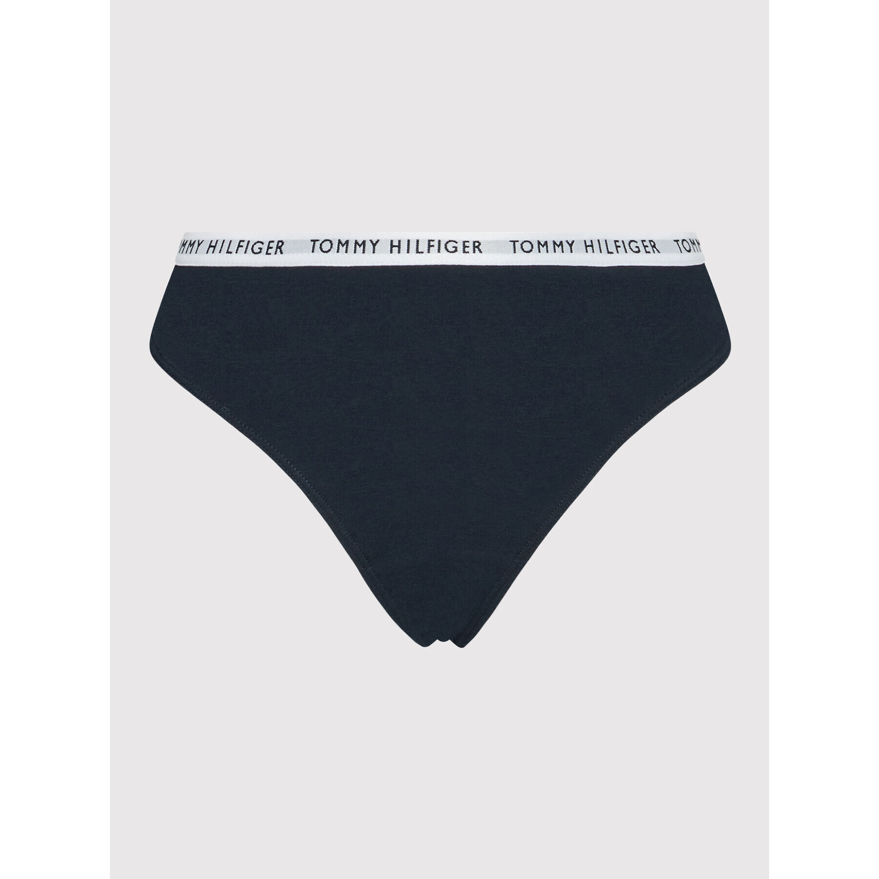 Tommy Hilfiger Set 3 perechi de chiloți tanga UW0UW02829 Colorat - Pled.ro