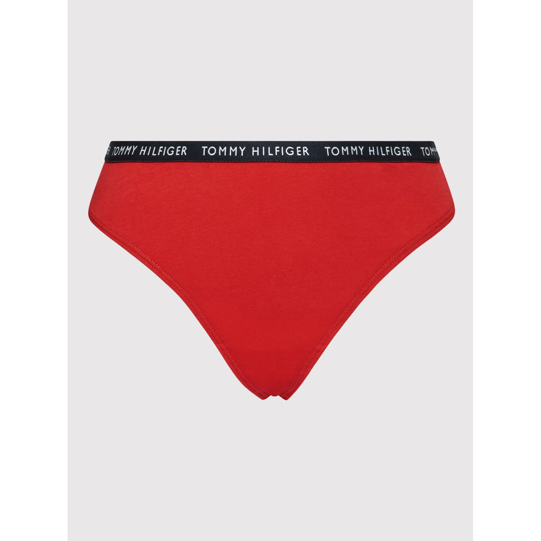 Tommy Hilfiger Set 3 perechi de chiloți tanga UW0UW02829 Colorat - Pled.ro