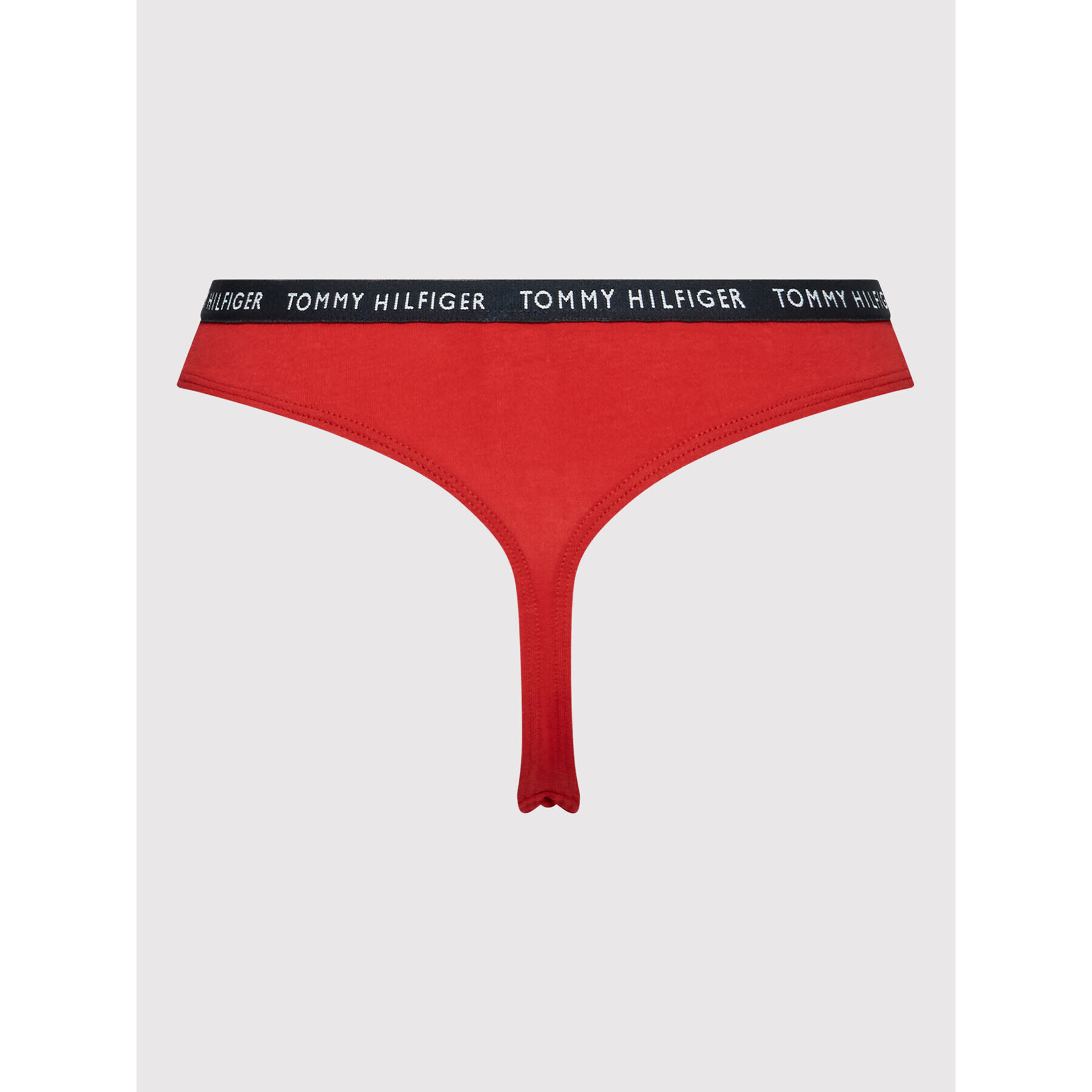 Tommy Hilfiger Set 3 perechi de chiloți tanga UW0UW02829 Colorat - Pled.ro