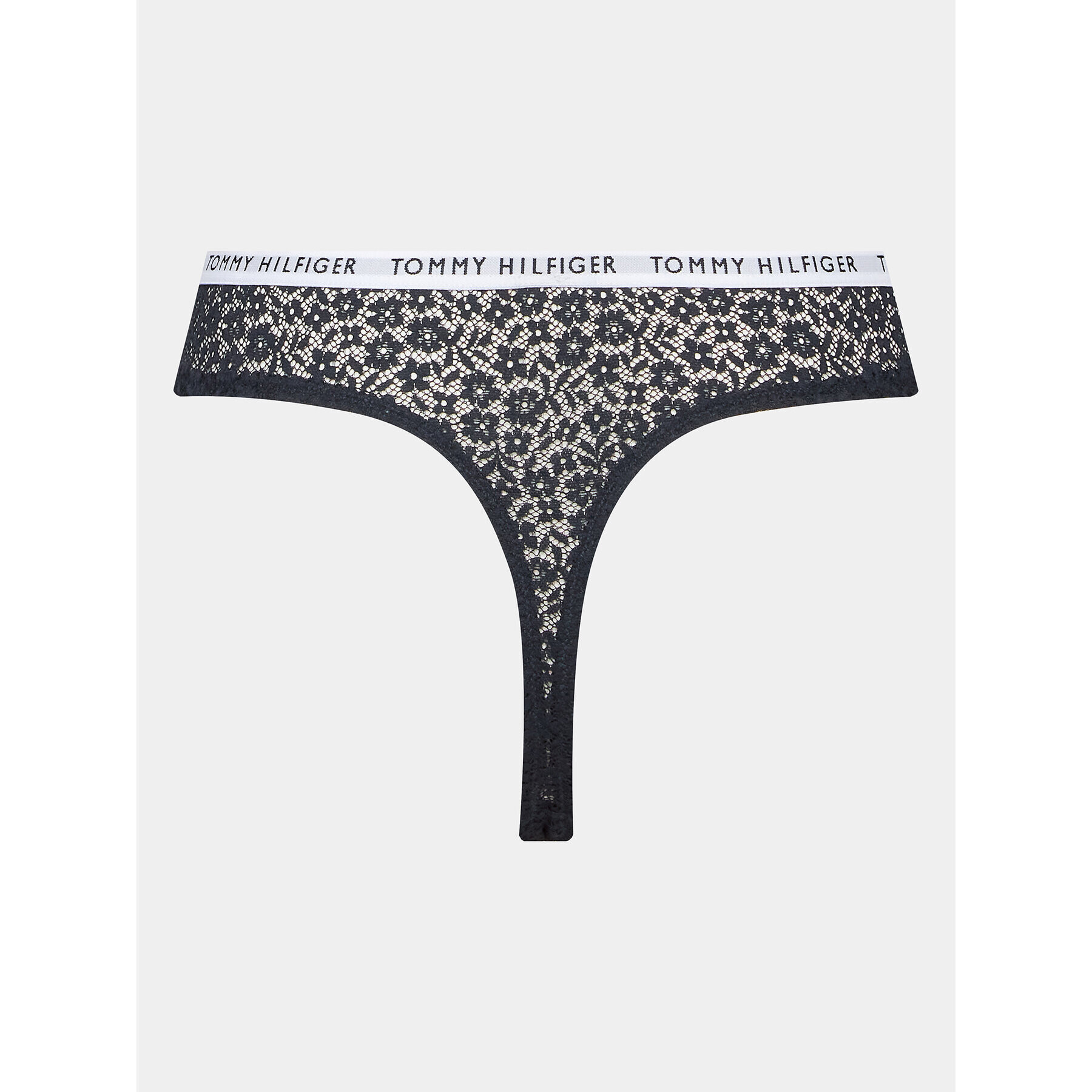 Tommy Hilfiger Set 3 perechi de chiloți tanga UW0UW04514 Colorat - Pled.ro