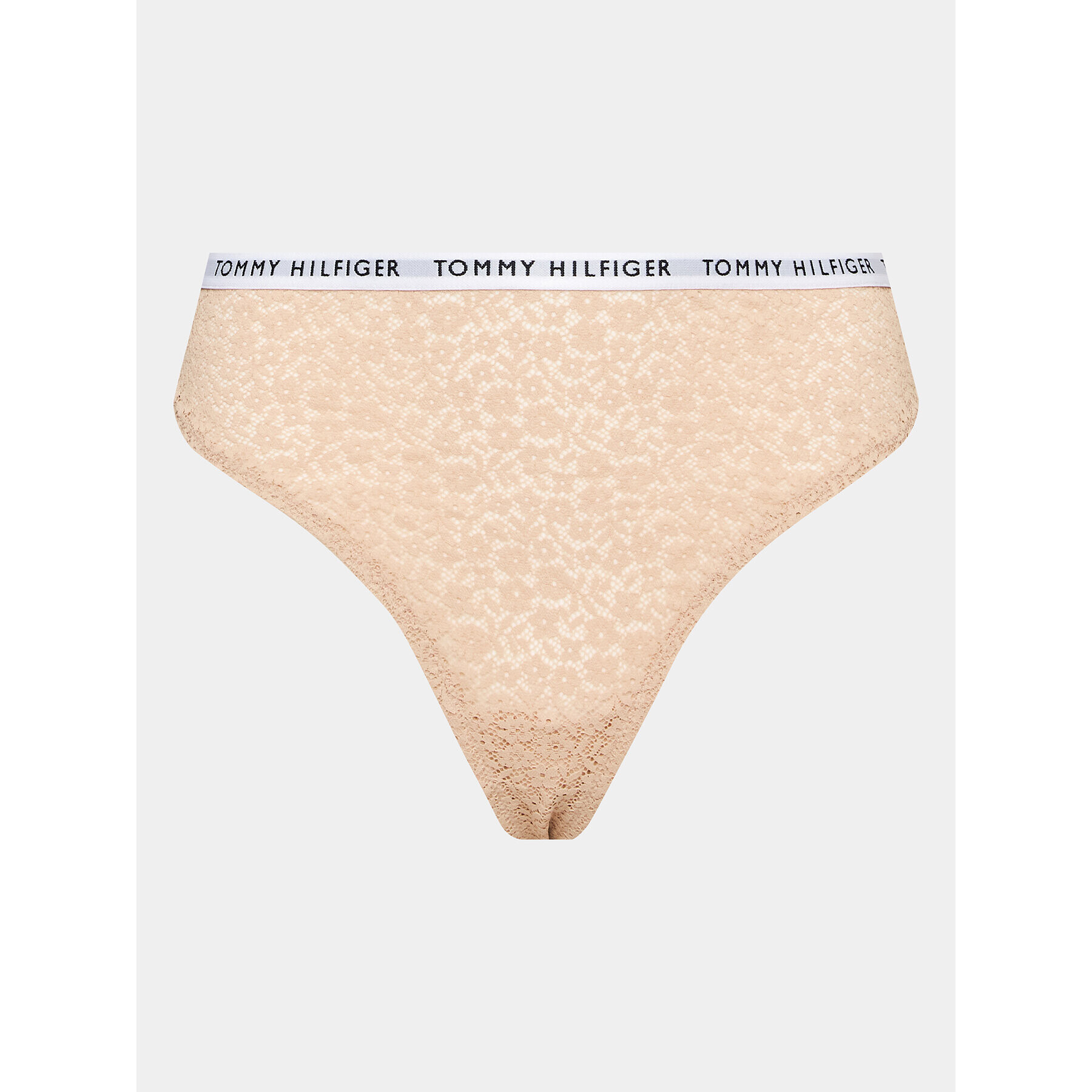 Tommy Hilfiger Set 3 perechi de chiloți tanga UW0UW04514 Colorat - Pled.ro