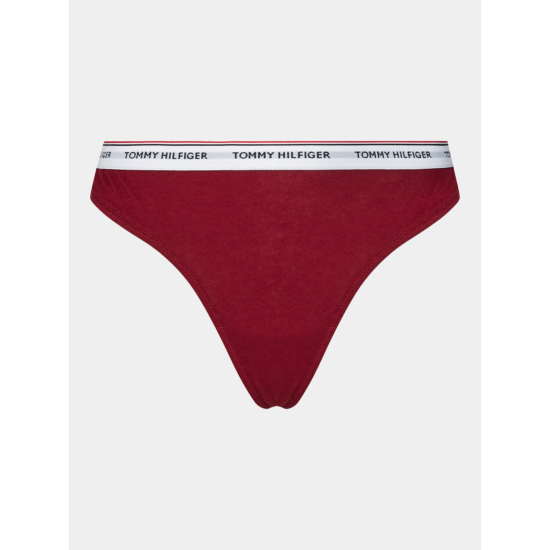 Tommy Hilfiger Set 3 perechi de chiloți tanga UW0UW04894 Colorat - Pled.ro