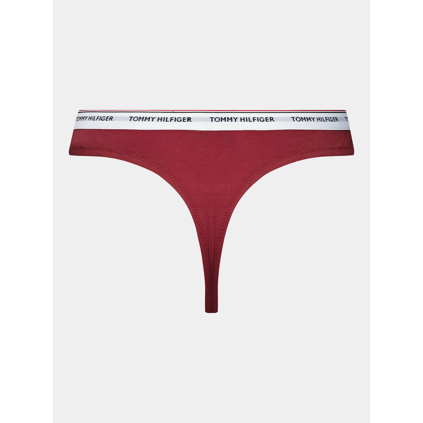 Tommy Hilfiger Set 3 perechi de chiloți tanga UW0UW04894 Colorat - Pled.ro