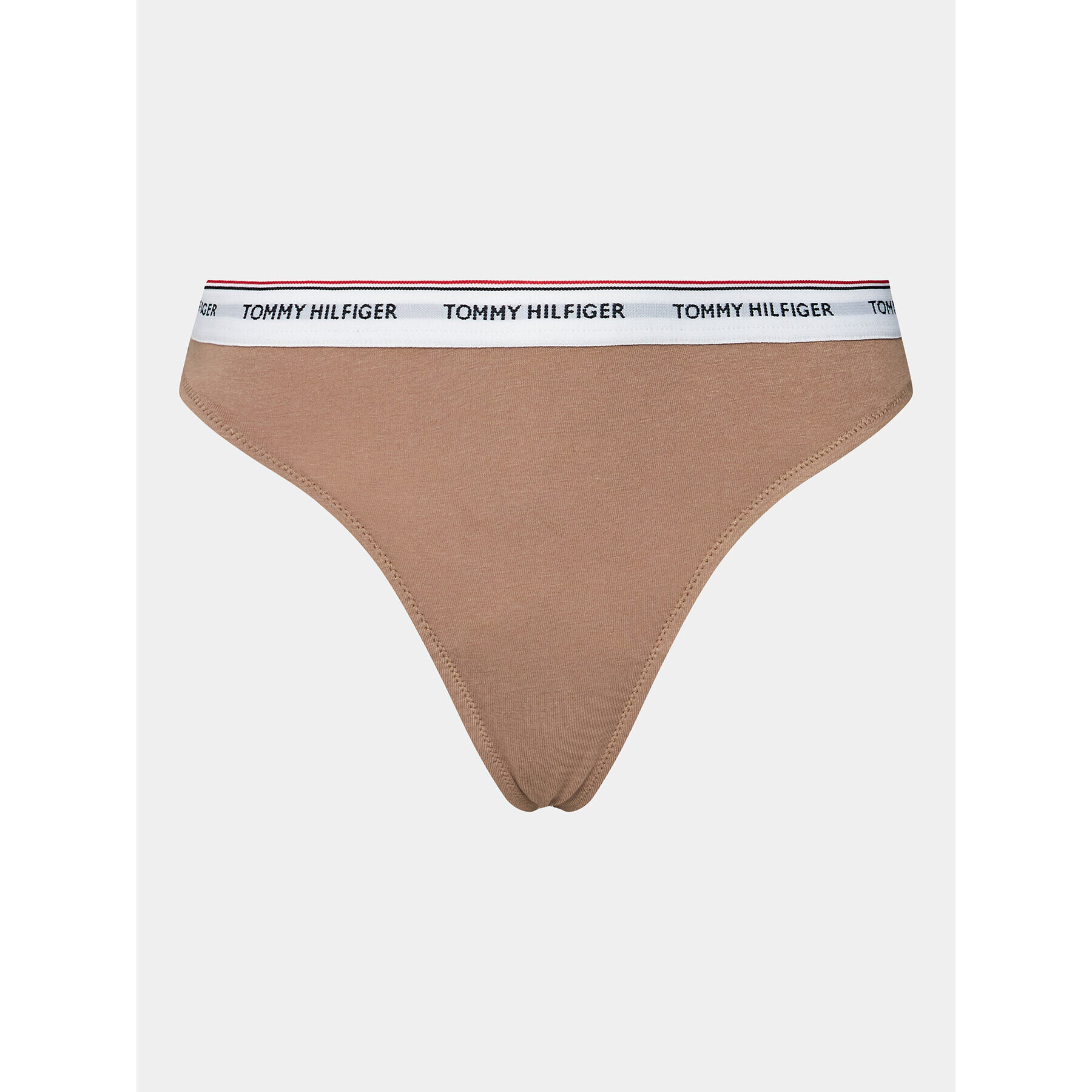 Tommy Hilfiger Set 3 perechi de chiloți tanga UW0UW04894 Colorat - Pled.ro