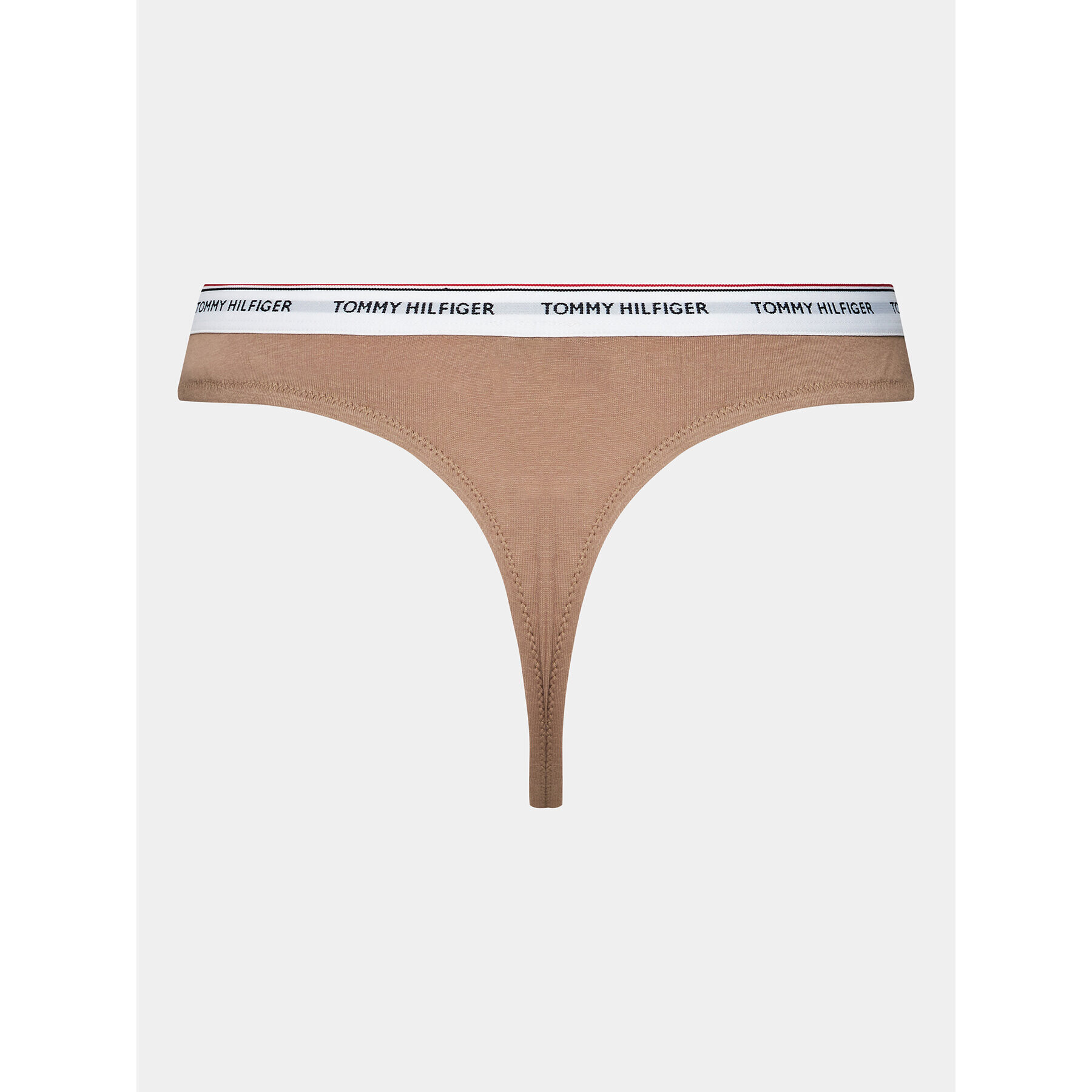 Tommy Hilfiger Set 3 perechi de chiloți tanga UW0UW04894 Colorat - Pled.ro