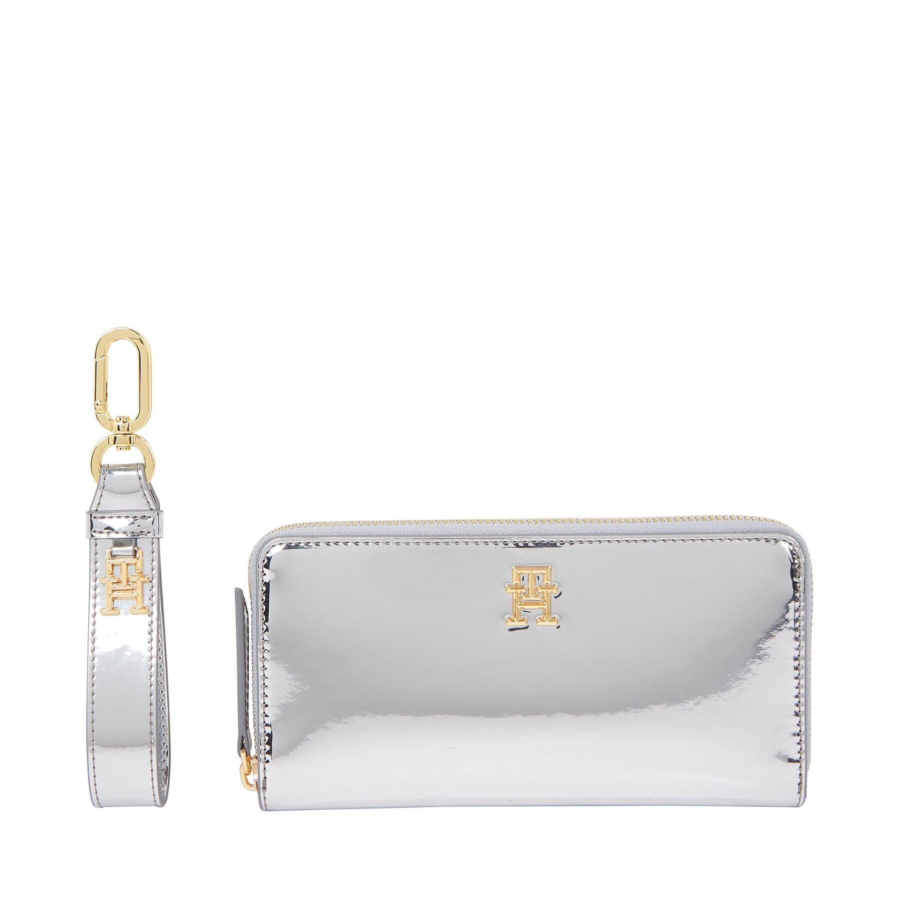 Tommy Hilfiger Set cadou Large Za W Wristlet AW0AW156580IO Gri - Pled.ro