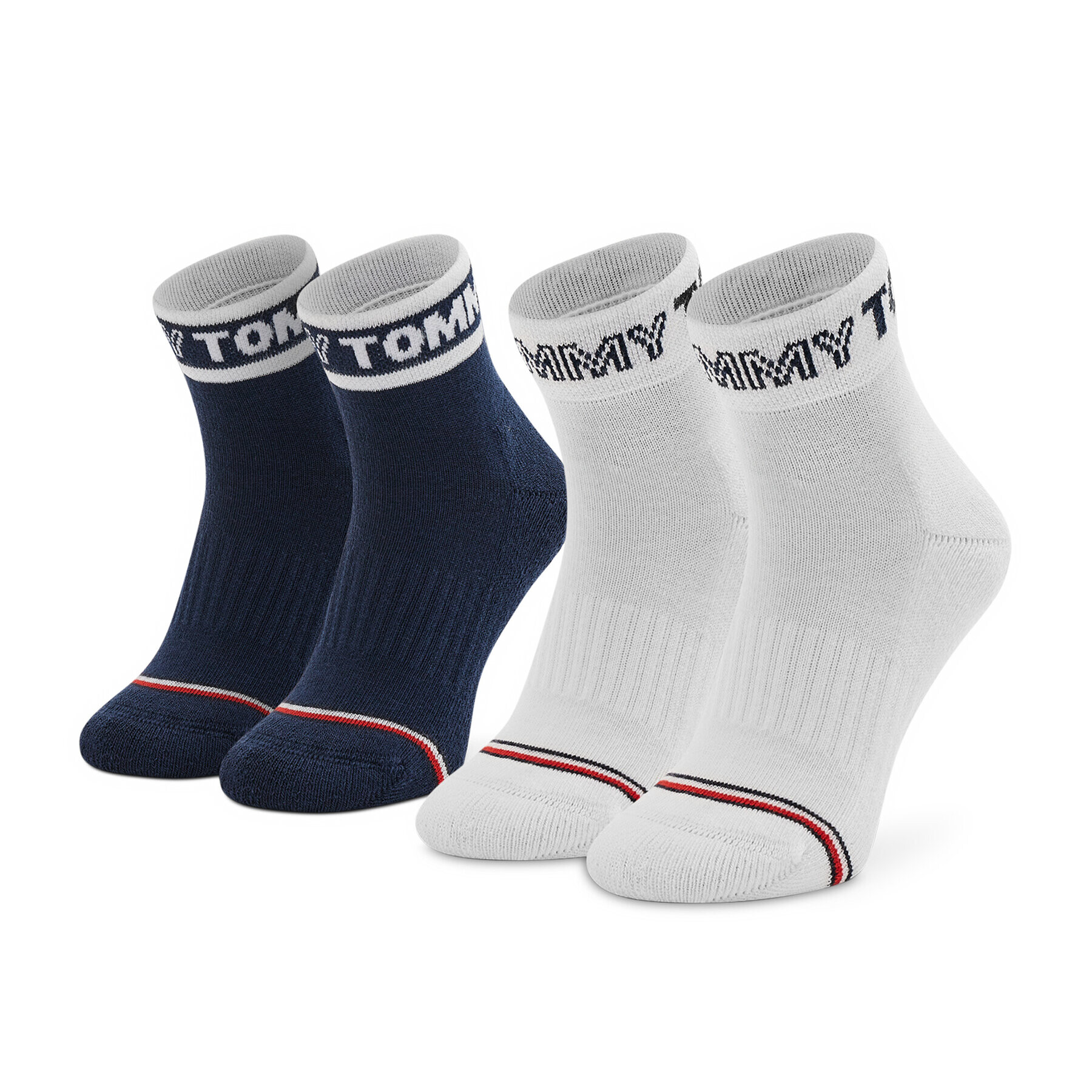 Tommy Hilfiger Set de 2 perechi de șosete lungi pentru copii 701220270 Colorat - Pled.ro