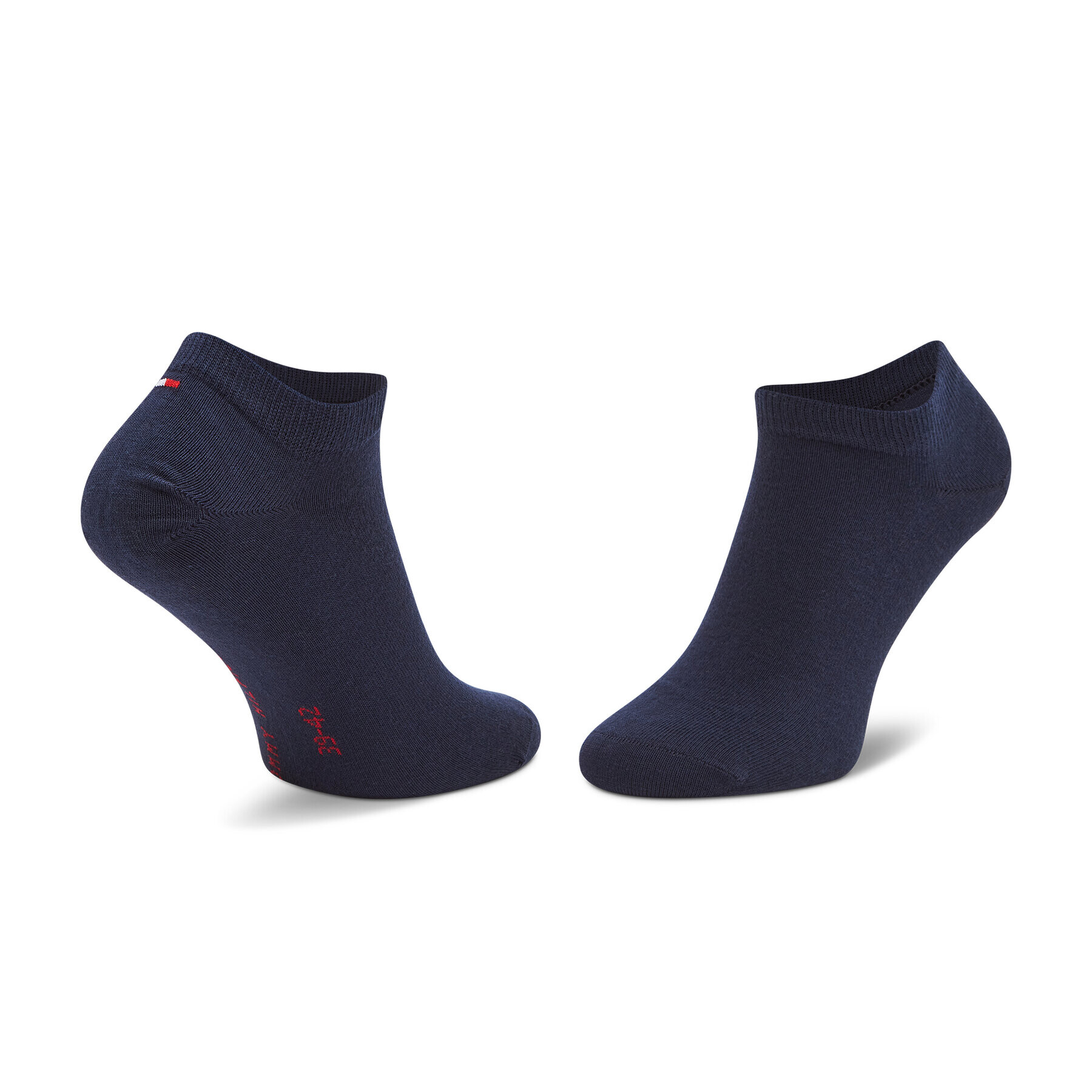 Tommy Hilfiger Set de 2 perechi de șosete medii pentru bărbați 382000001 Bleumarin - Pled.ro