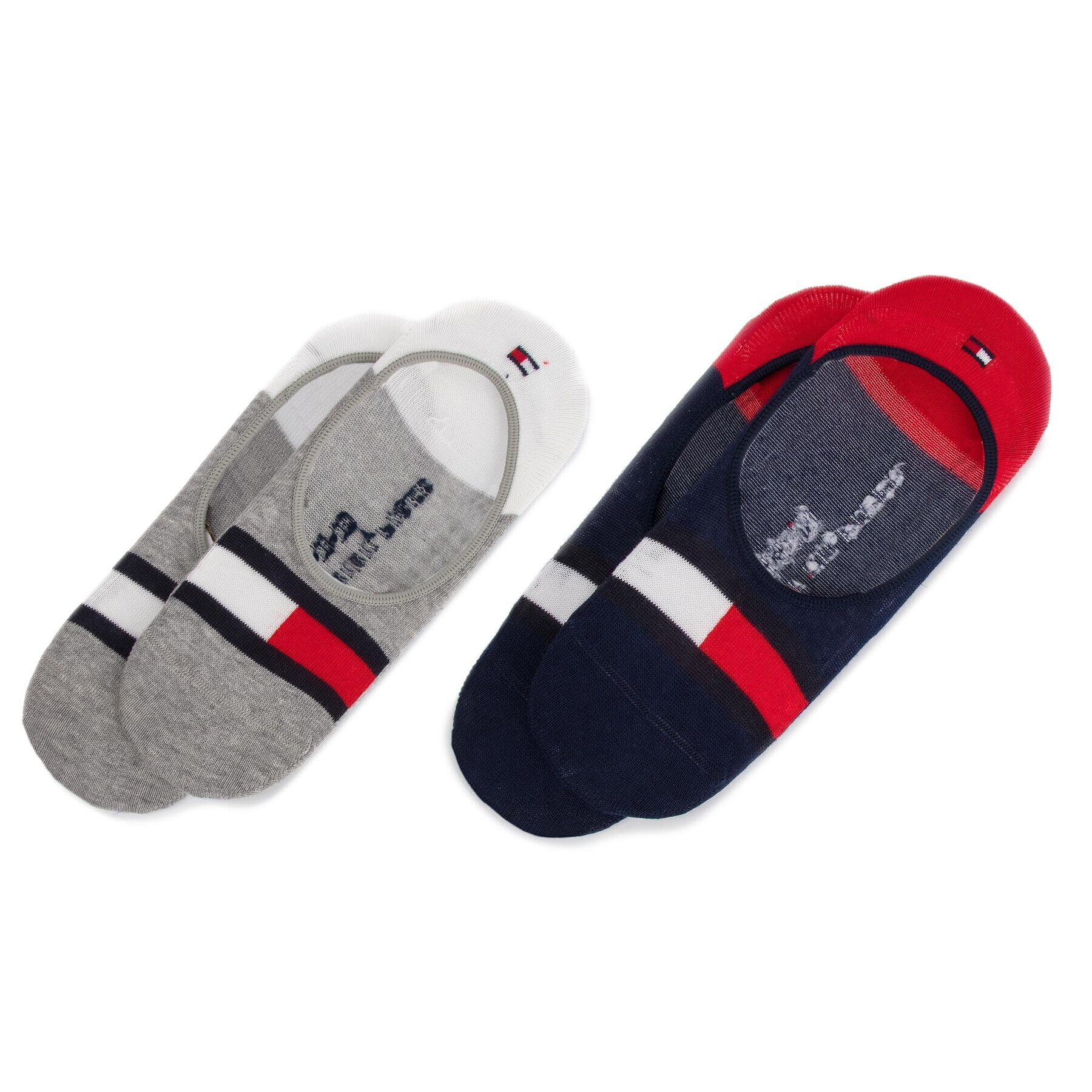 Tommy Hilfiger Set de 2 perechi de șosete scurte pentru copii 394001001 Bleumarin - Pled.ro