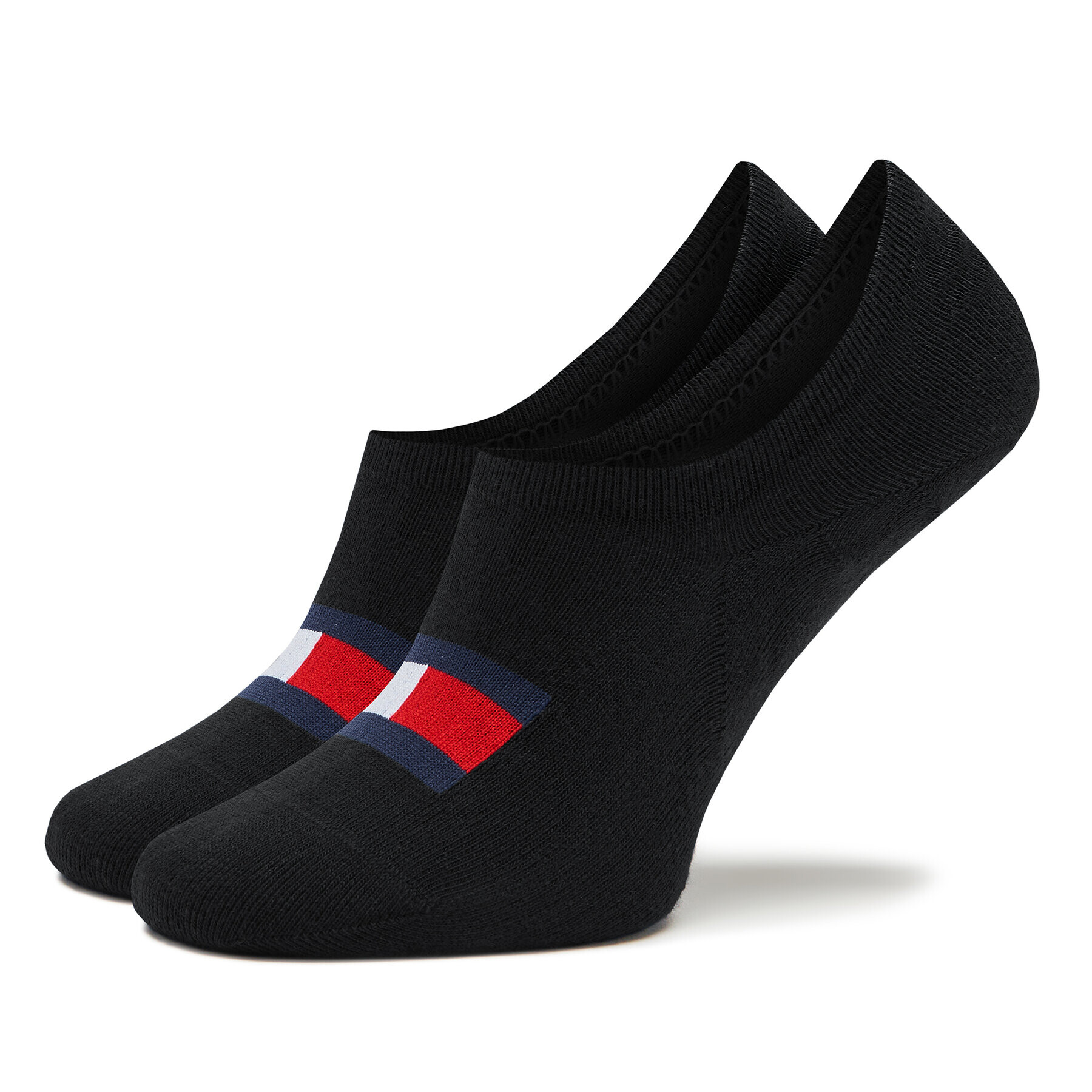 Tommy Hilfiger Set de 2 perechi de șosete scurte pentru bărbați 701223928 Negru - Pled.ro