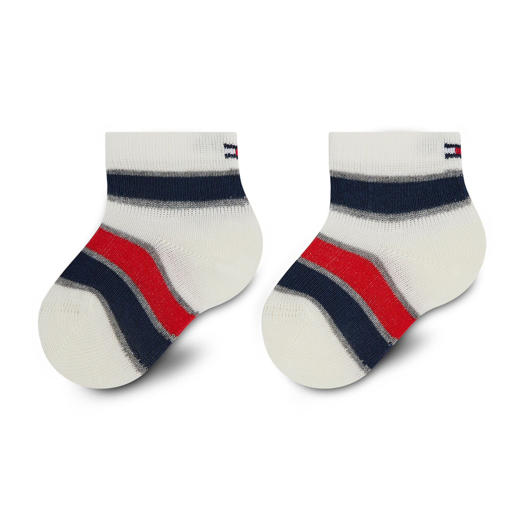 Tommy Hilfiger Set de 3 perechi de șosete lungi pentru copii 701210509 Colorat - Pled.ro