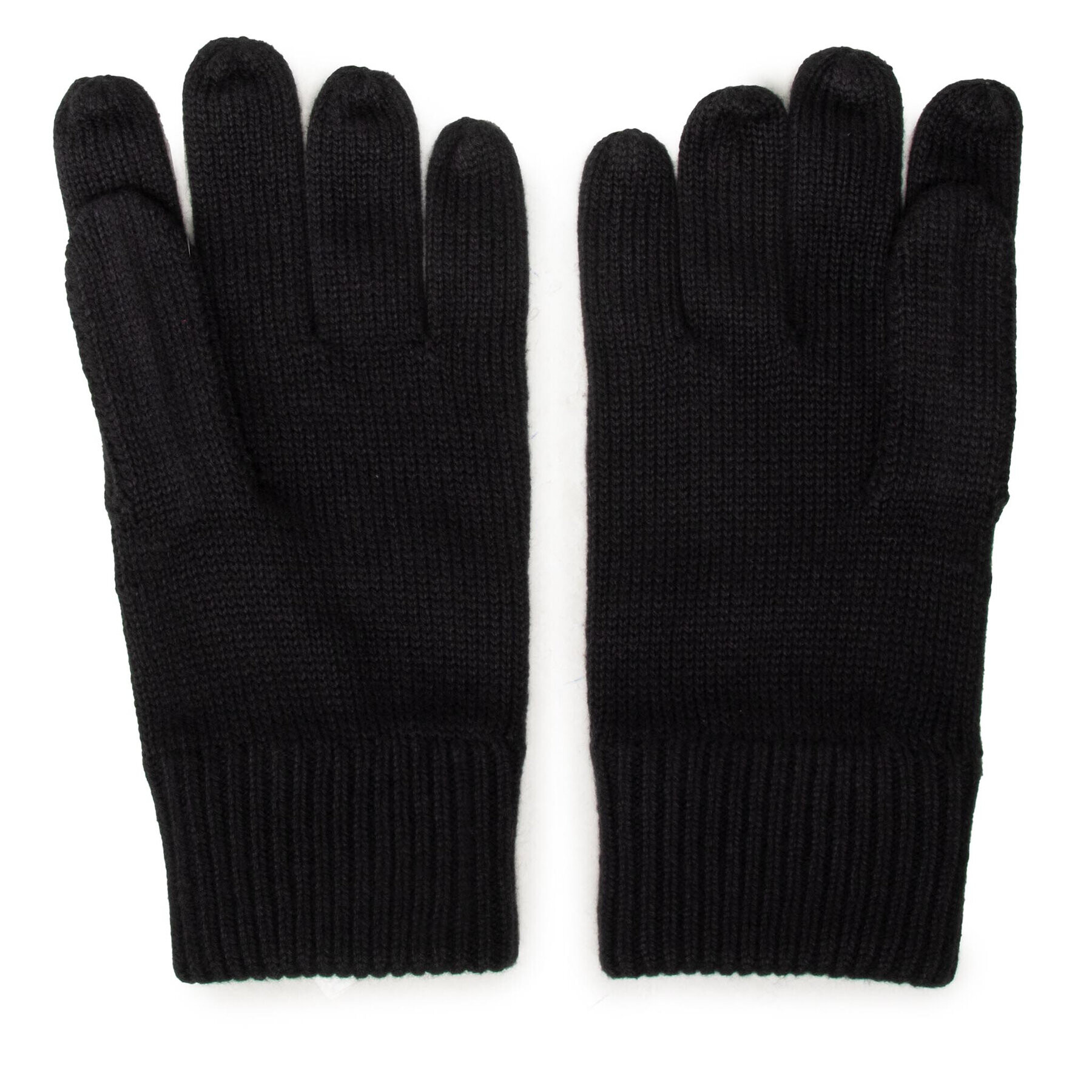 Tommy Hilfiger Set mănuși și căciulă Gp Pima Cotton Beanie & Gloves AM0AM06595 Negru - Pled.ro