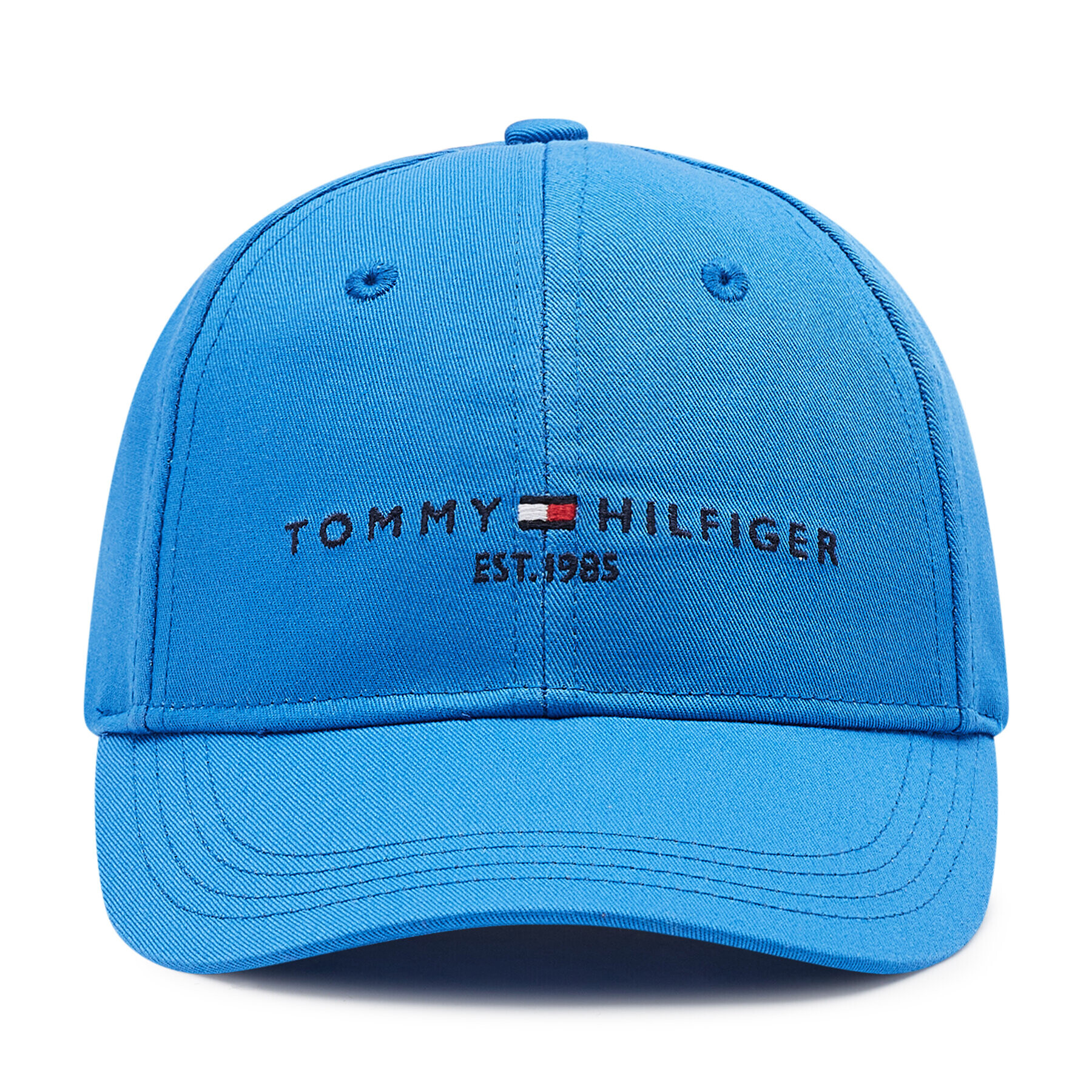 Tommy Hilfiger Șapcă Established AU0AU01497 Albastru - Pled.ro