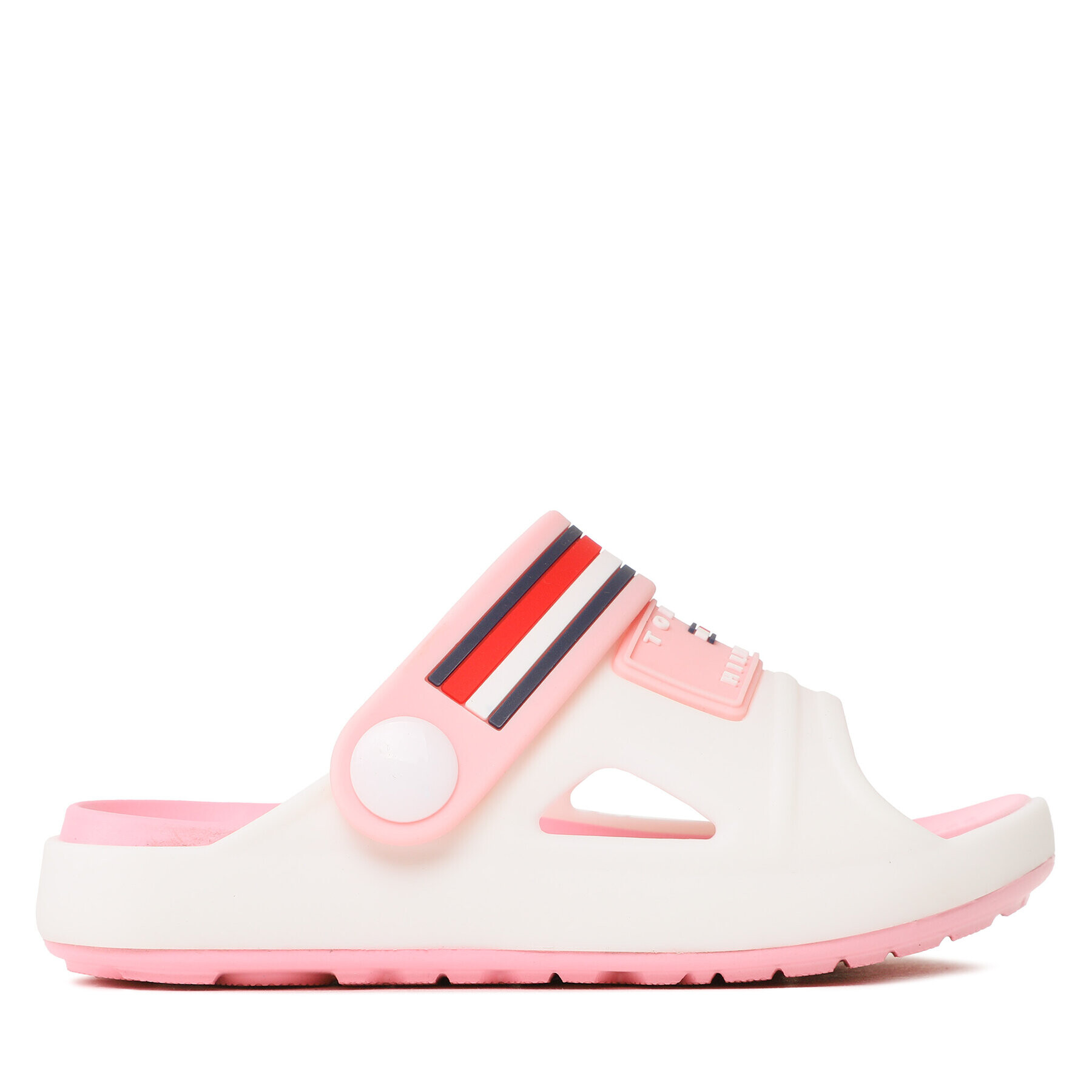 Tommy Hilfiger Șlapi Comfy Sandal T1A2-32779-0083 M Alb - Pled.ro