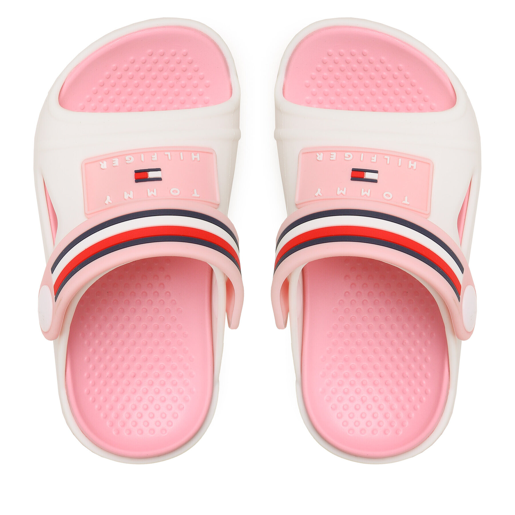 Tommy Hilfiger Șlapi Comfy Sandal T1A2-32779-0083 M Alb - Pled.ro