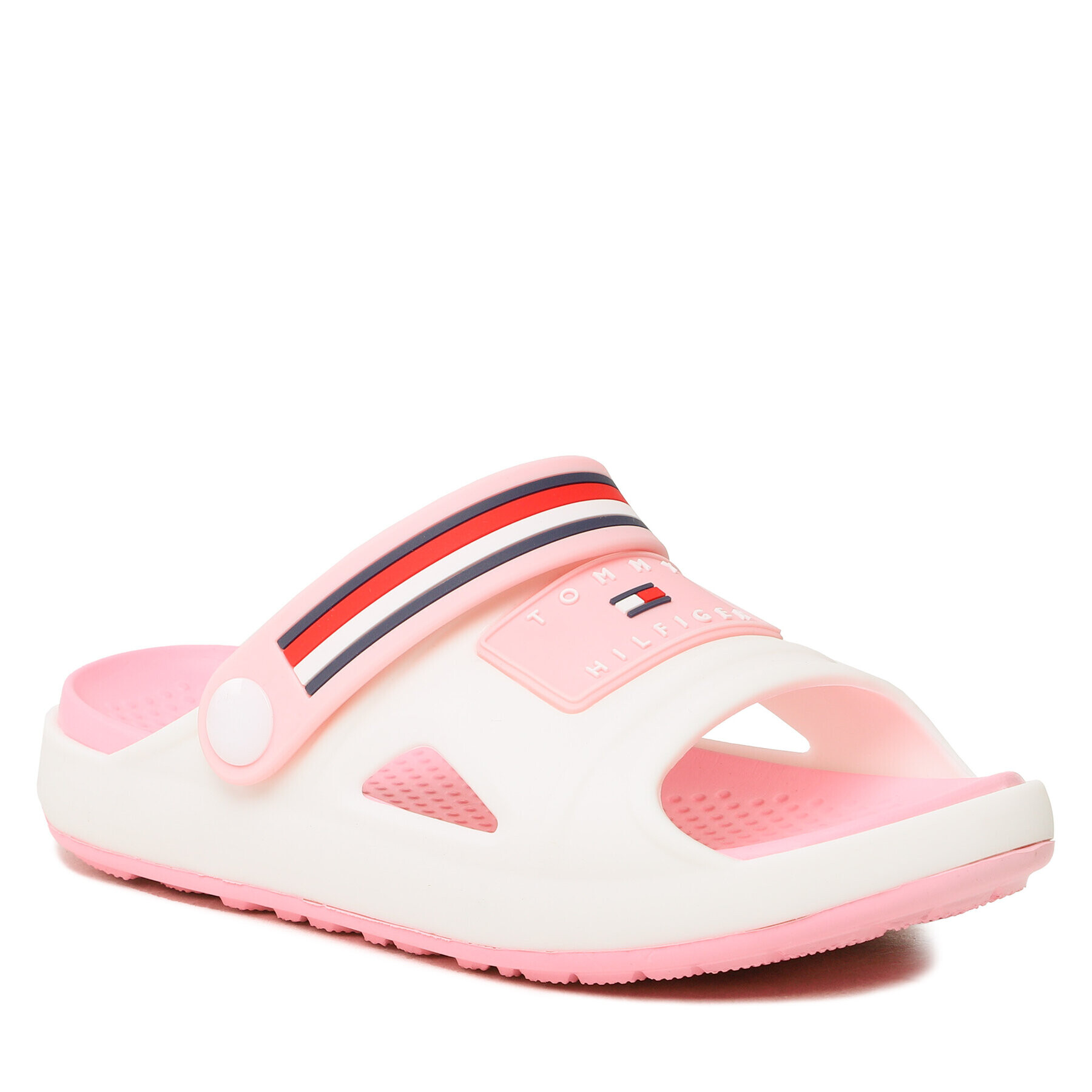 Tommy Hilfiger Șlapi Comfy Sandal T1A2-32779-0083 S Alb - Pled.ro