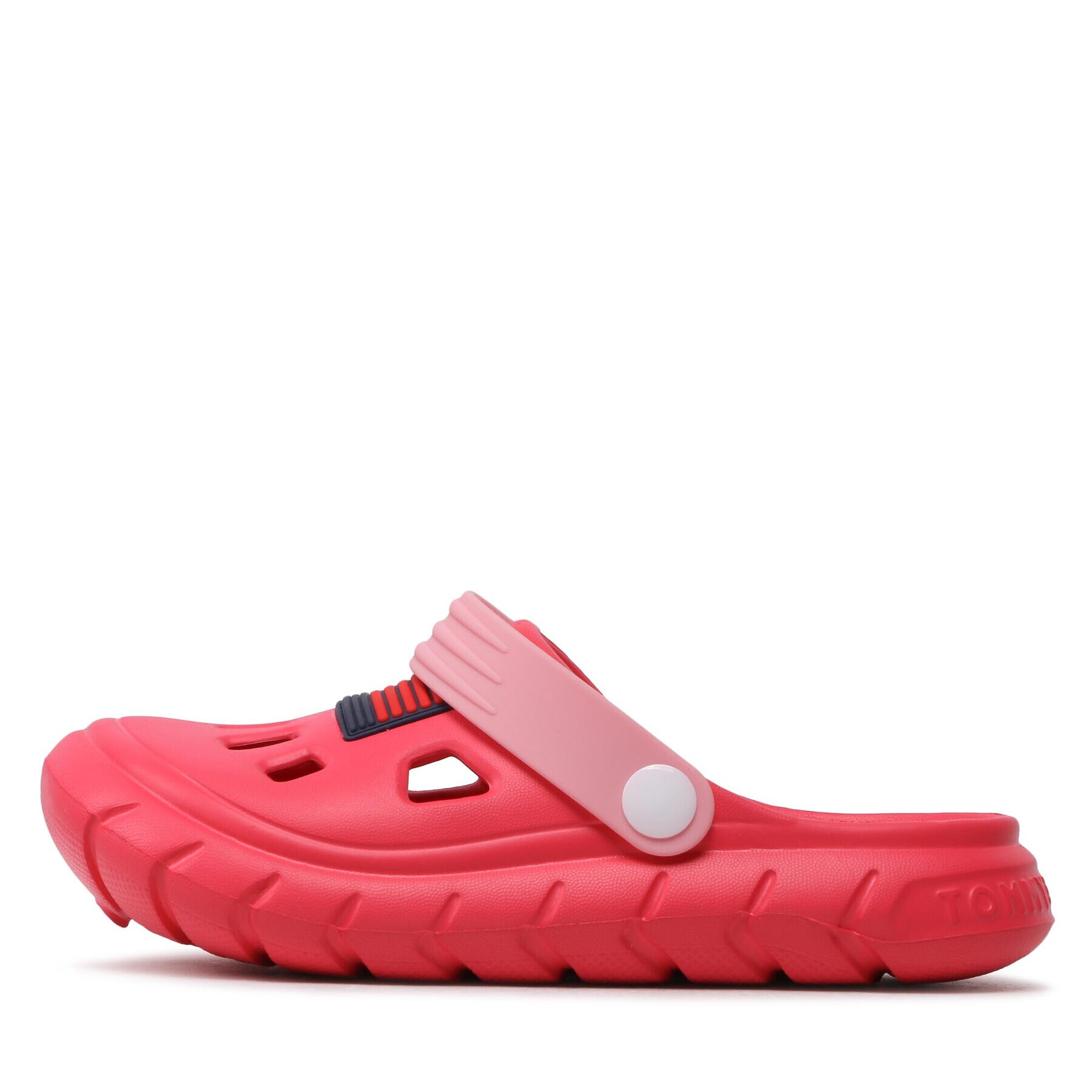 Tommy Hilfiger Șlapi Flag Comfy Sandal T1A2-32780-0083 S Roz - Pled.ro