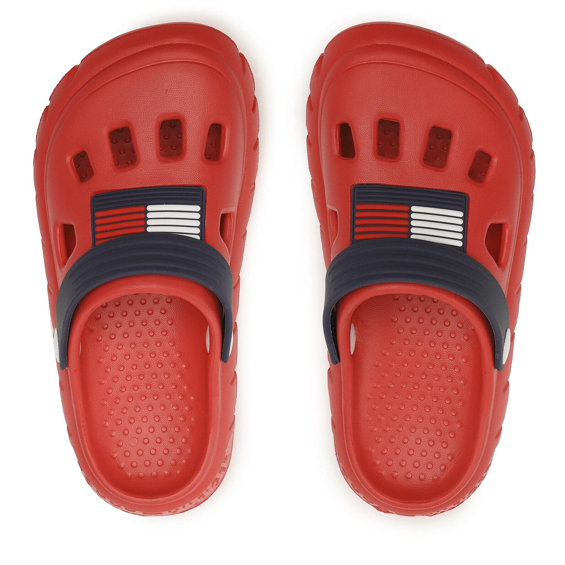 Tommy Hilfiger Șlapi Flag Comfy Sandal T3X2-32915-0083 S Roșu - Pled.ro