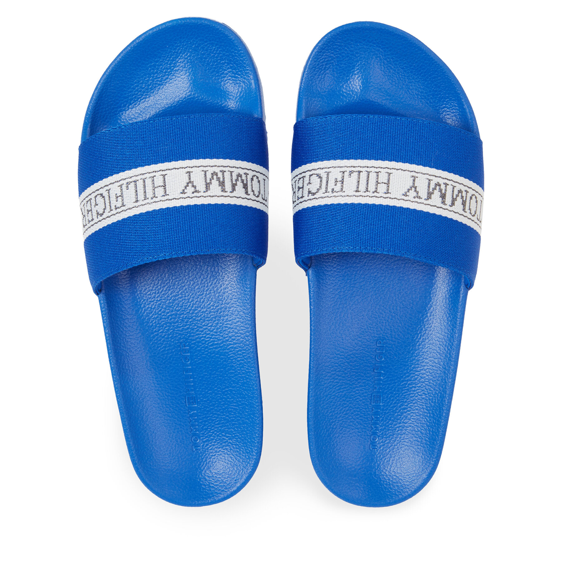 Tommy Hilfiger Șlapi Pool Slide FW0FW07556 Albastru - Pled.ro