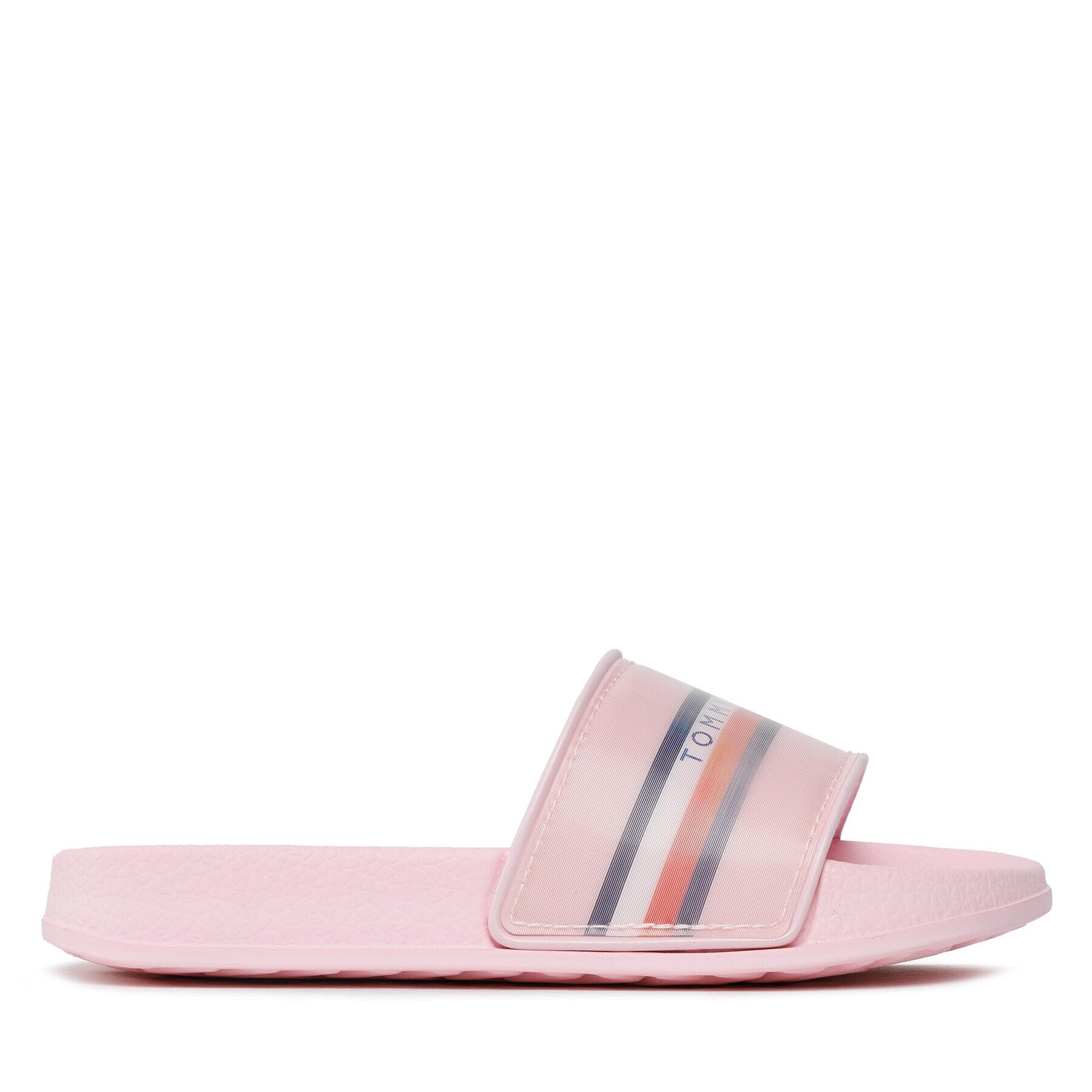 Tommy Hilfiger Șlapi Reflective Pool Slide T3A0-32803-1172 M Roz - Pled.ro