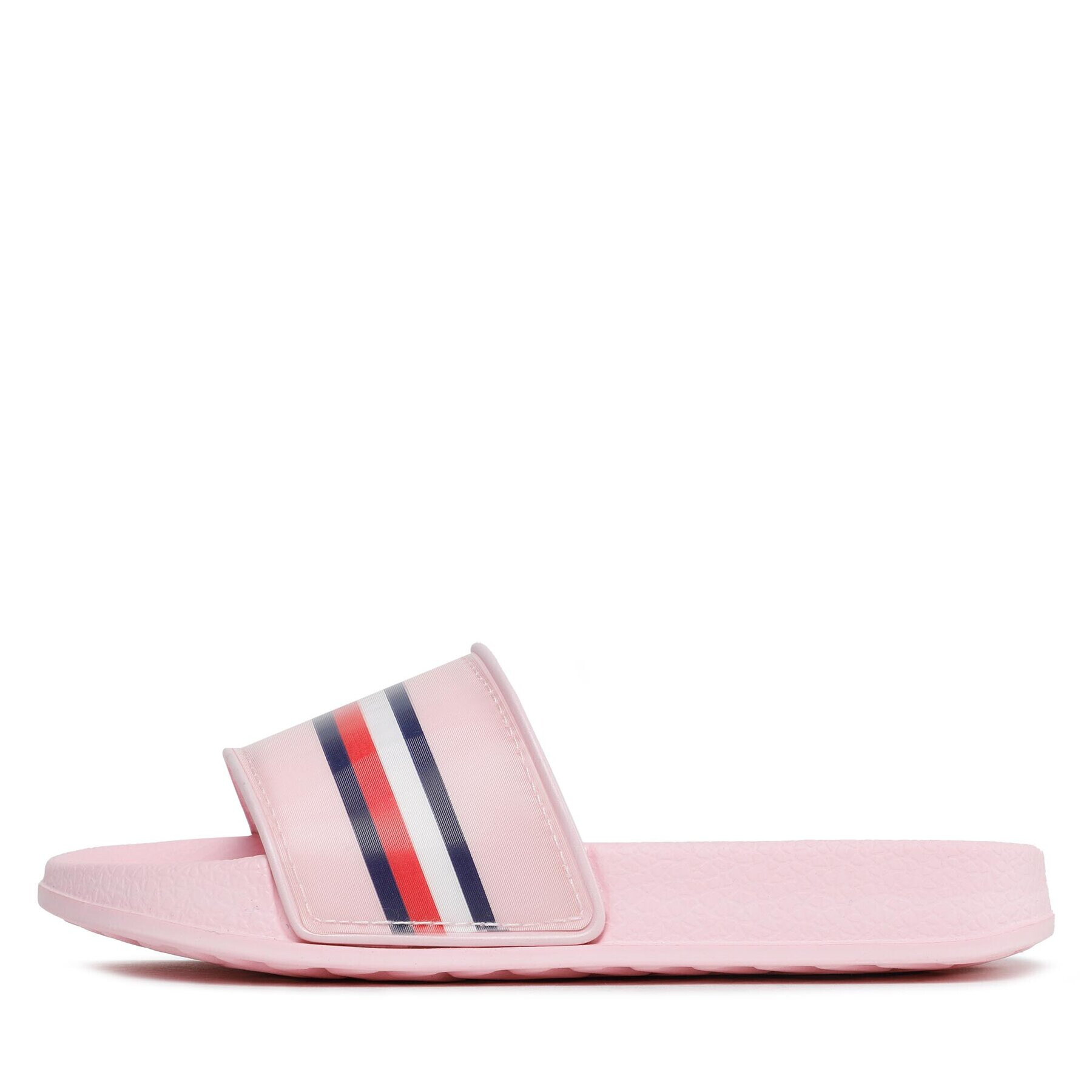 Tommy Hilfiger Șlapi Reflective Pool Slide T3A0-32803-1172 M Roz - Pled.ro