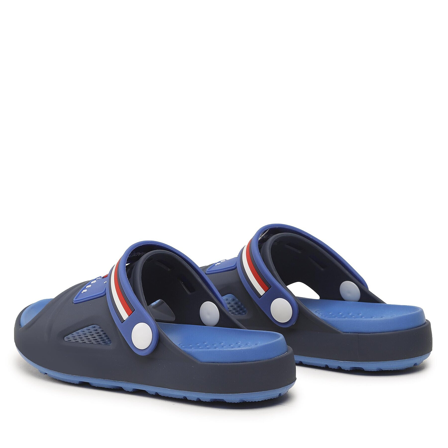 Tommy Hilfiger Șlapi Stripes Comfy Sandal T3X2-32914-0083 S Bleumarin - Pled.ro